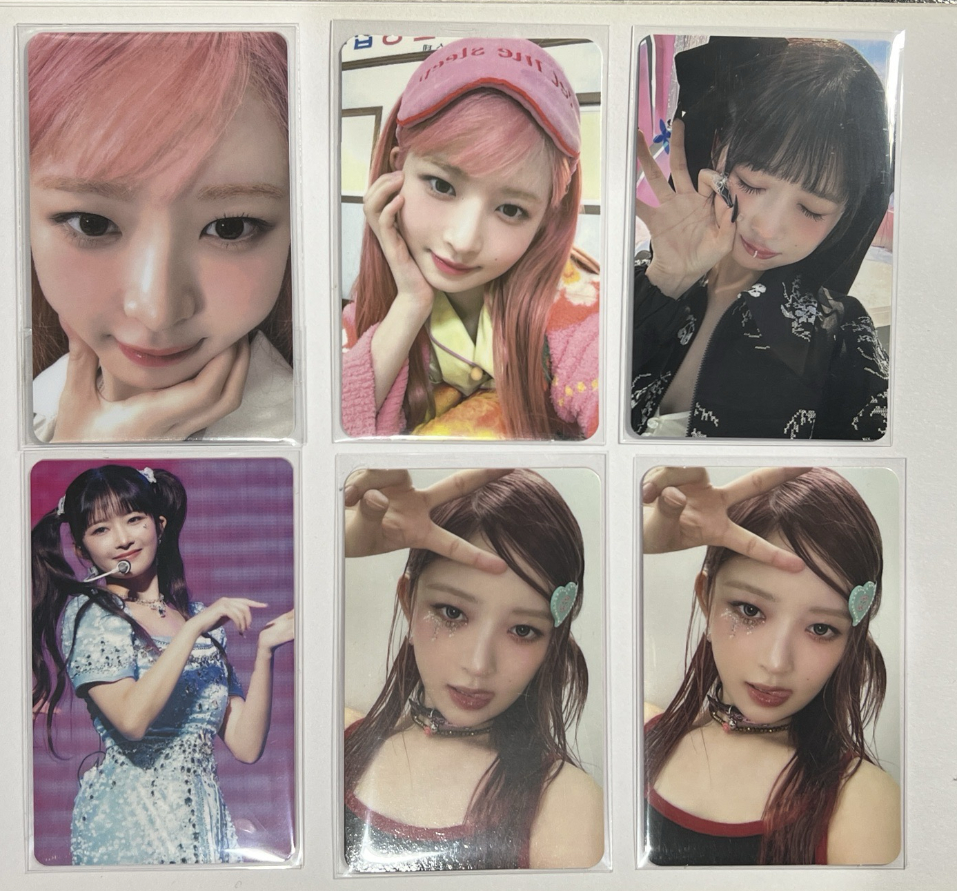 IVE REI Iam懟臉怜 飲料卡 Mine美版