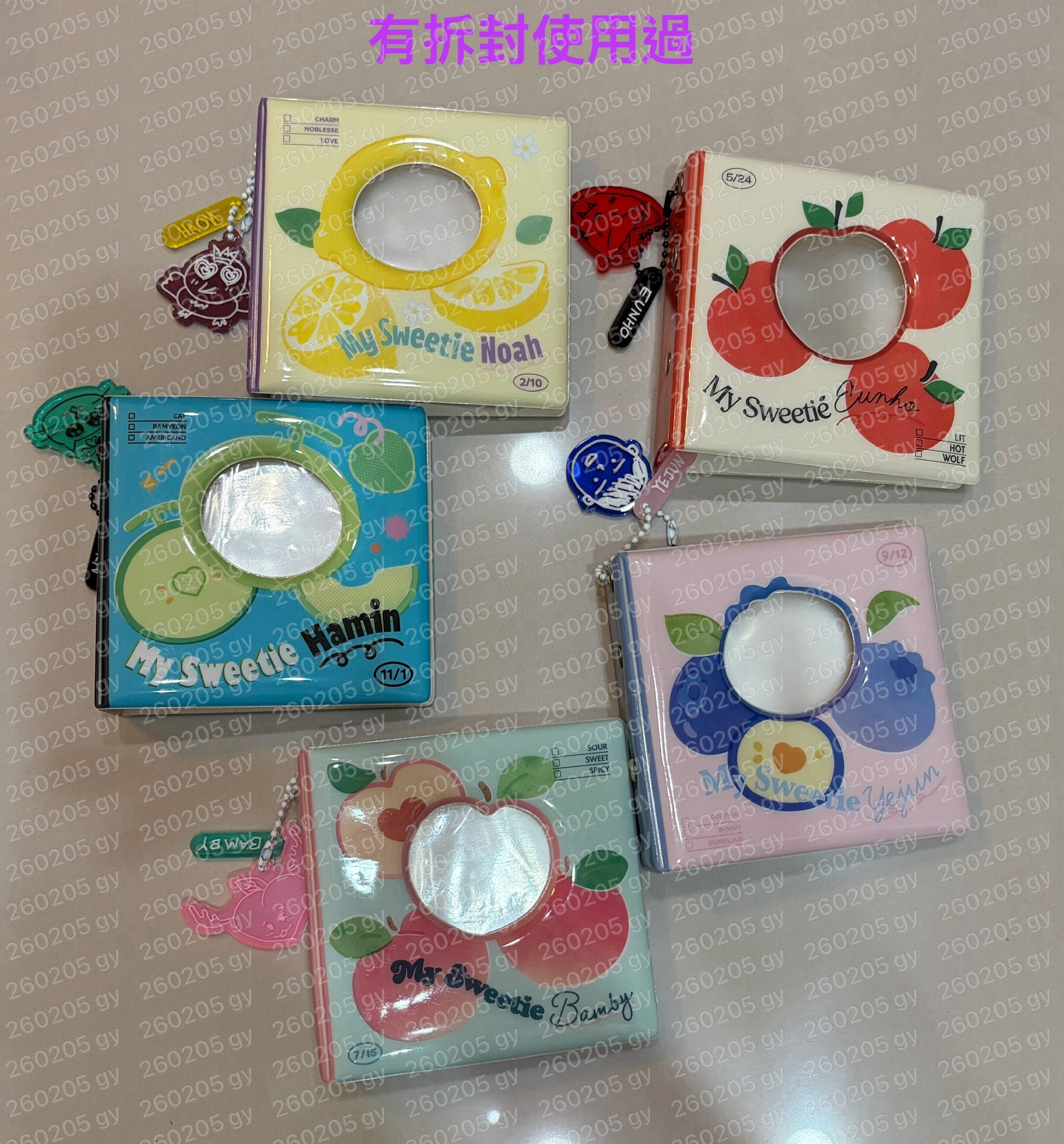 PLAVE 生日禮卡冊&吊飾