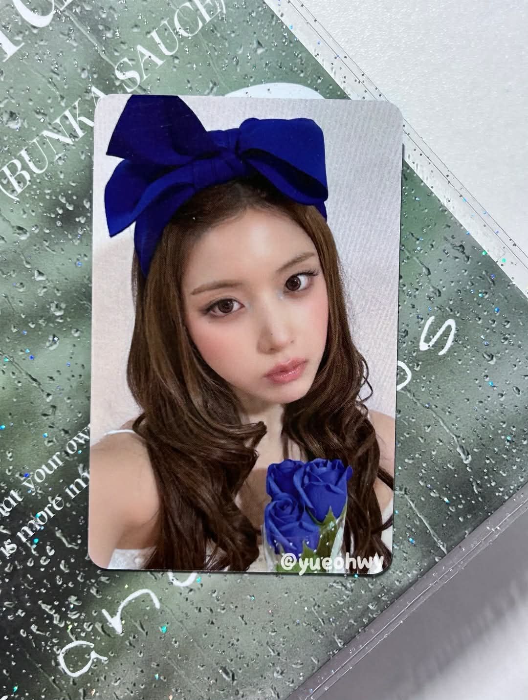 正規一 am 4.0 簽售卡 BLUE MIXX 藍玫瑰