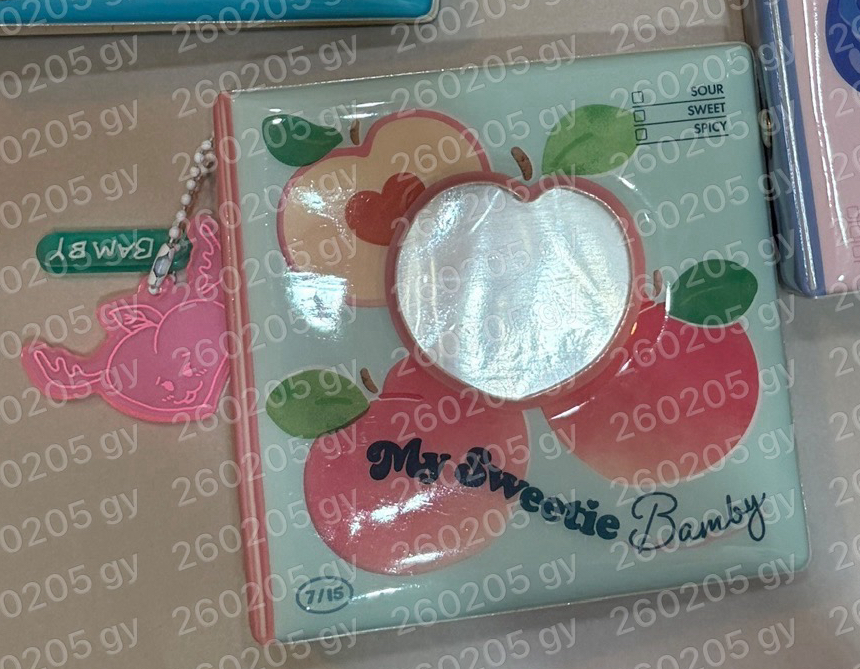 斑比 生日禮卡冊&吊飾