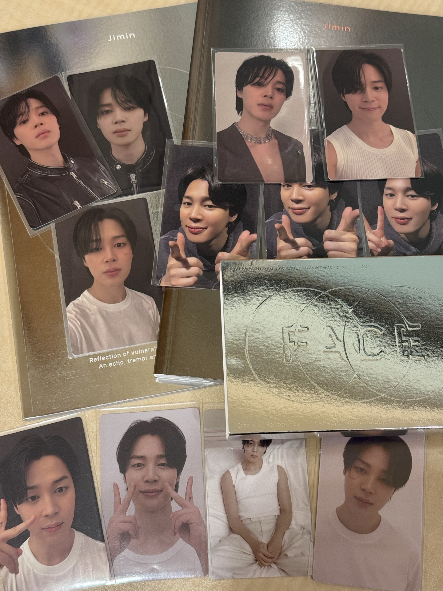 JIMIN FACE專輯三版+小卡