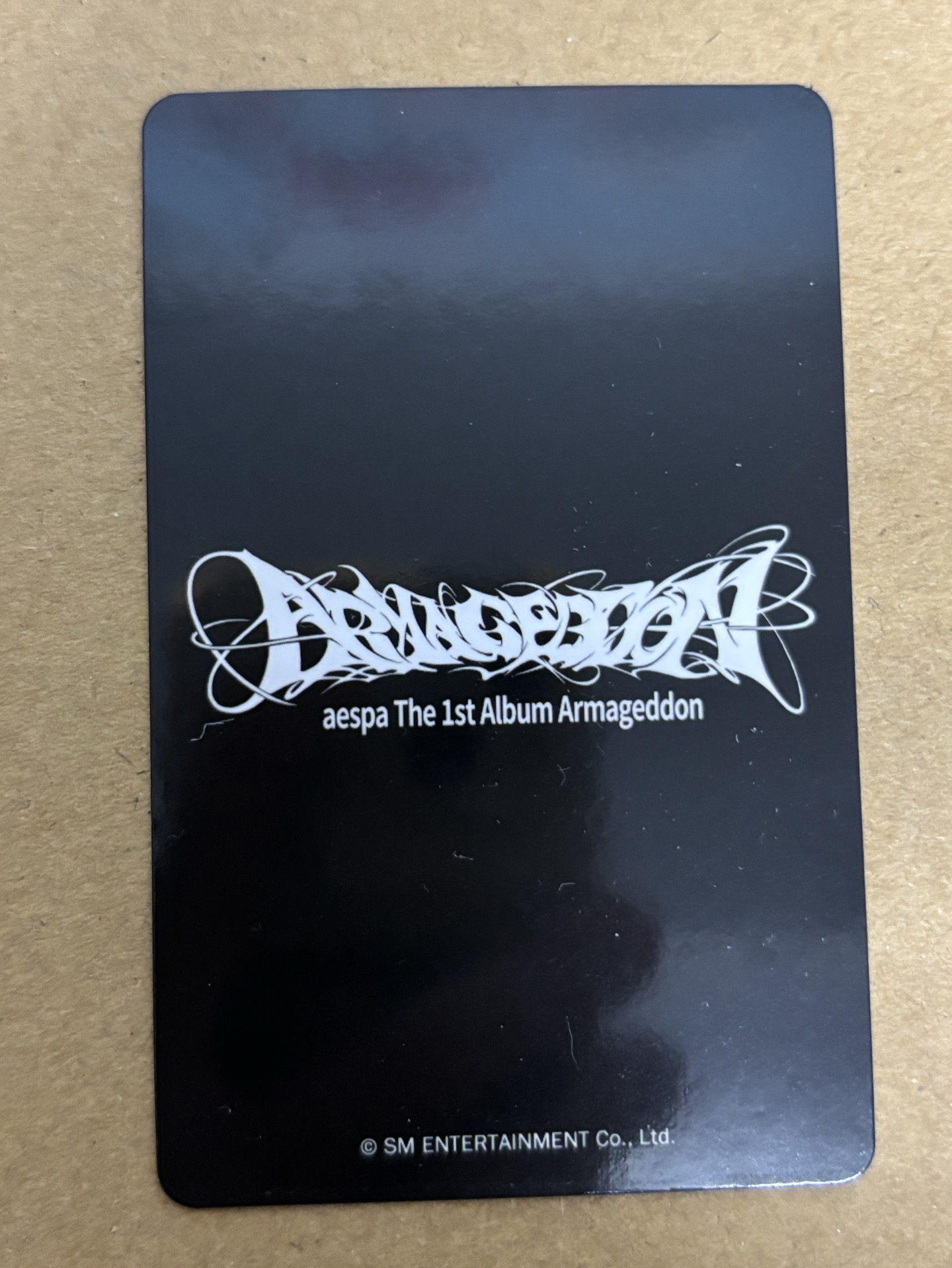 aespa Karina 柚子 正規一 kms 幸運卡 2.0柚 柚-