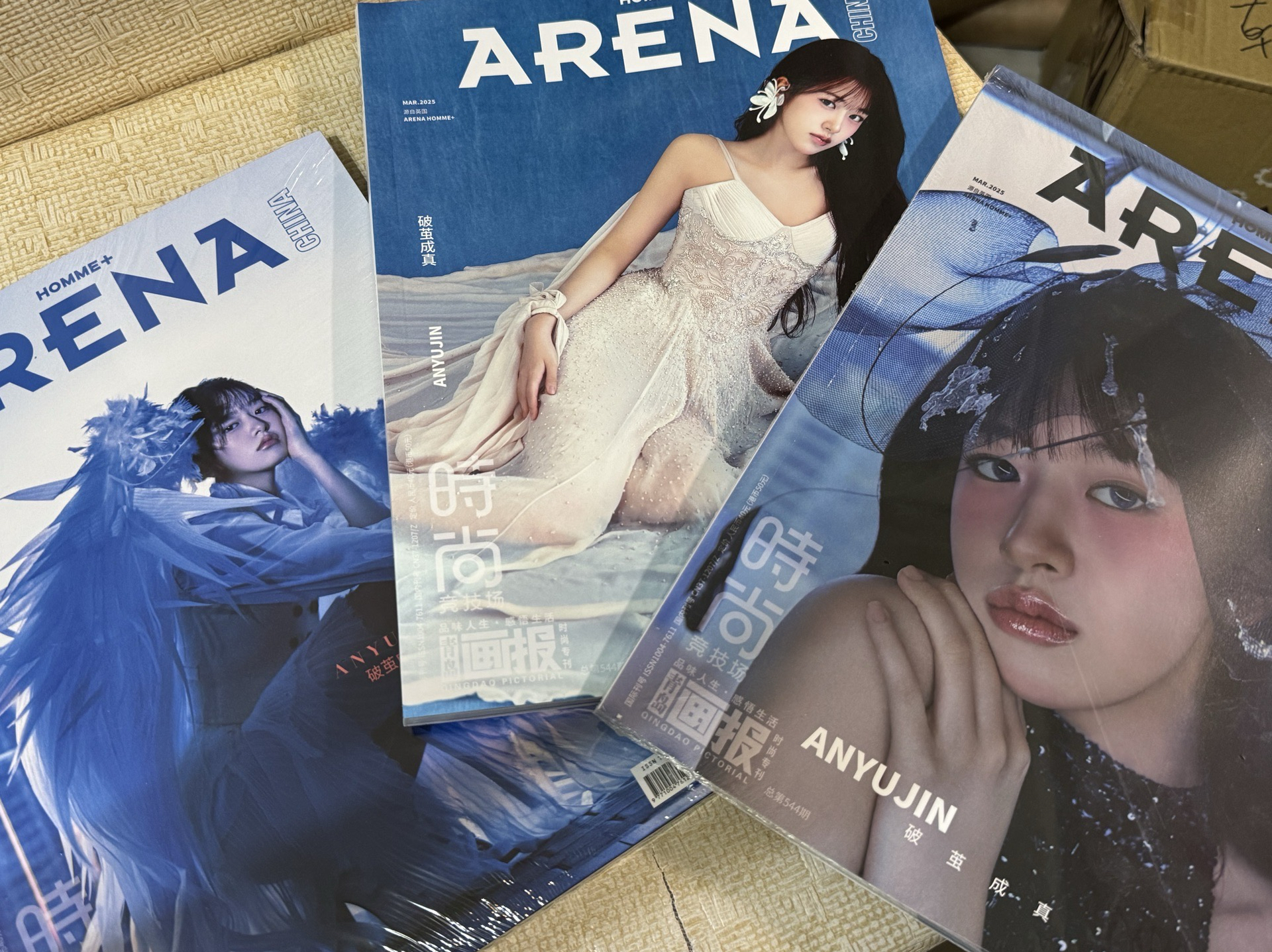 1元起標 安兪真 Arena雜誌
