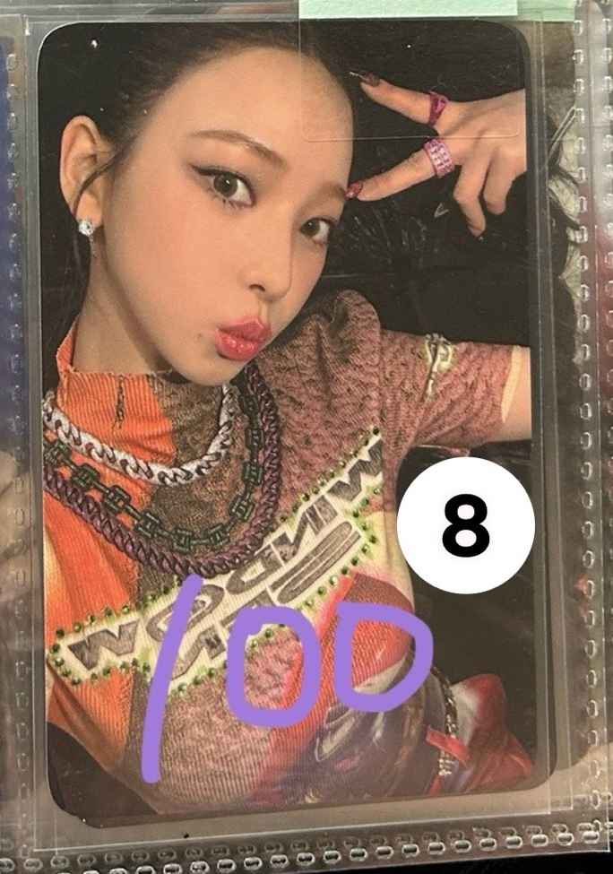 aespa Karina, Giselle, Ningning 專卡、特典卡、周邊卡小盤（可拆）