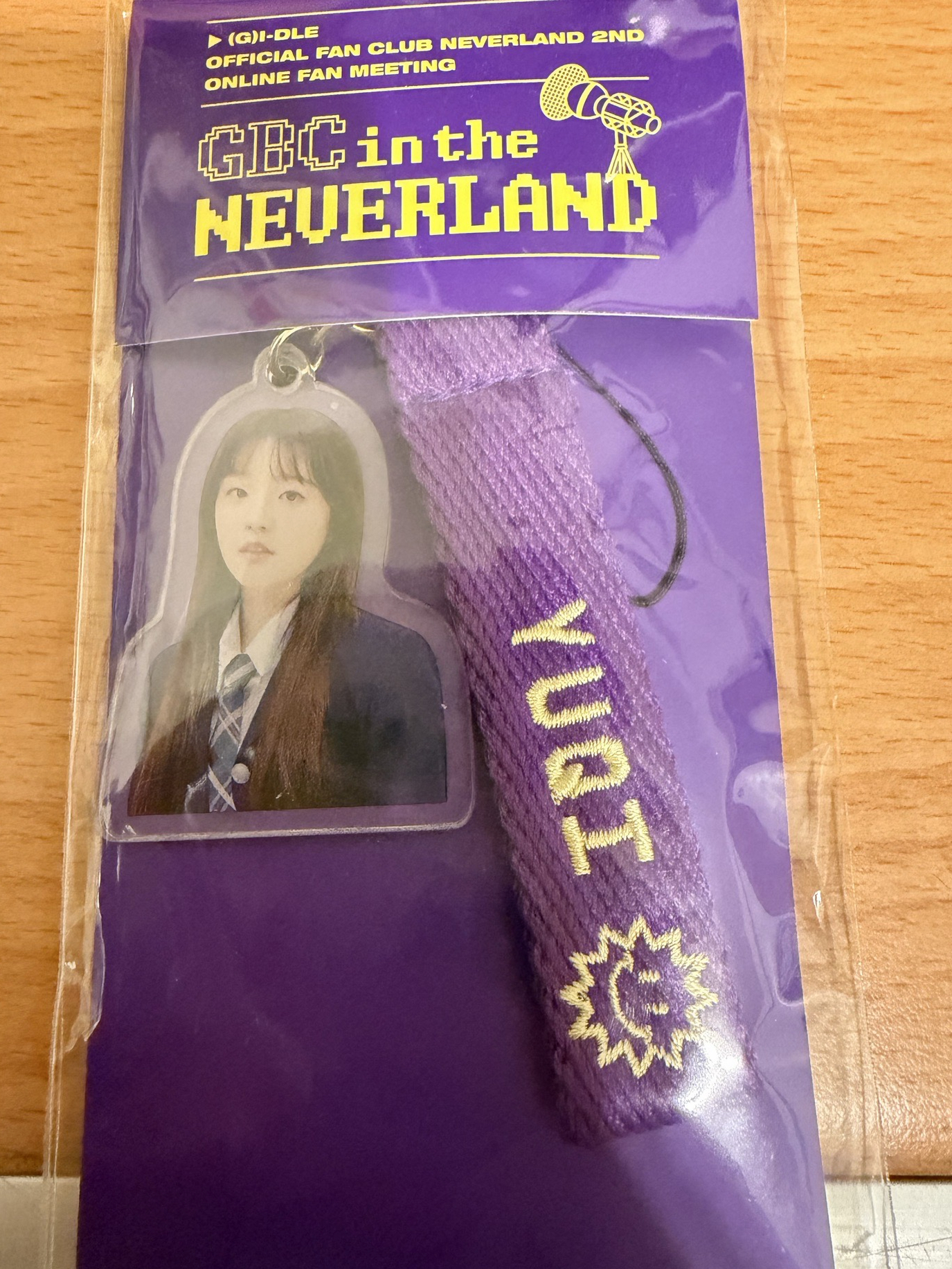 Yuqi 二期會員鑰匙圈