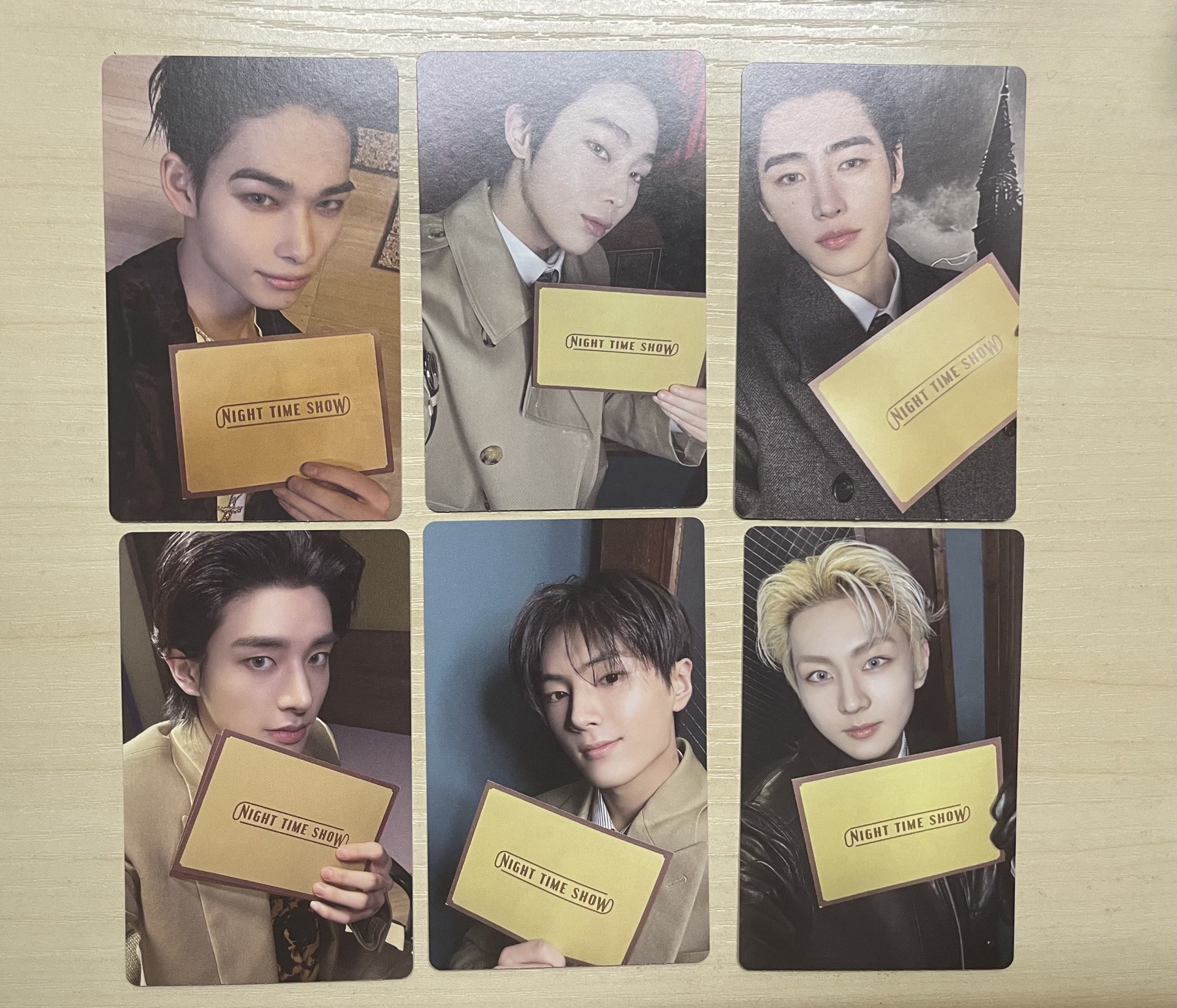 ENHYPEN 迷六電子專固卡六張