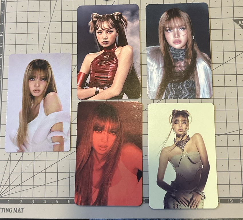 Lisa Set（5卡）+歌詞收藏一份