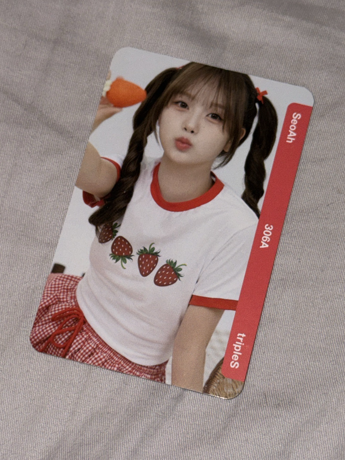 triples seoah 草莓卡 aa306