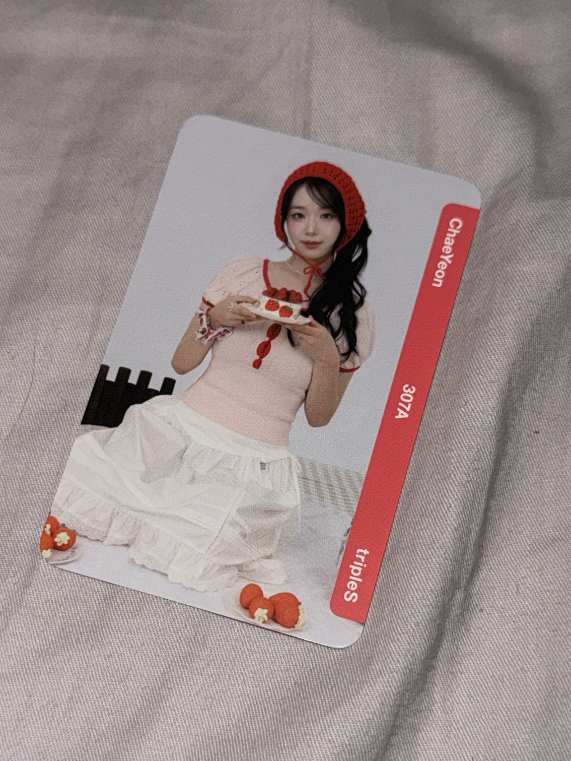 triples chaeyeon 草莓卡 aa307