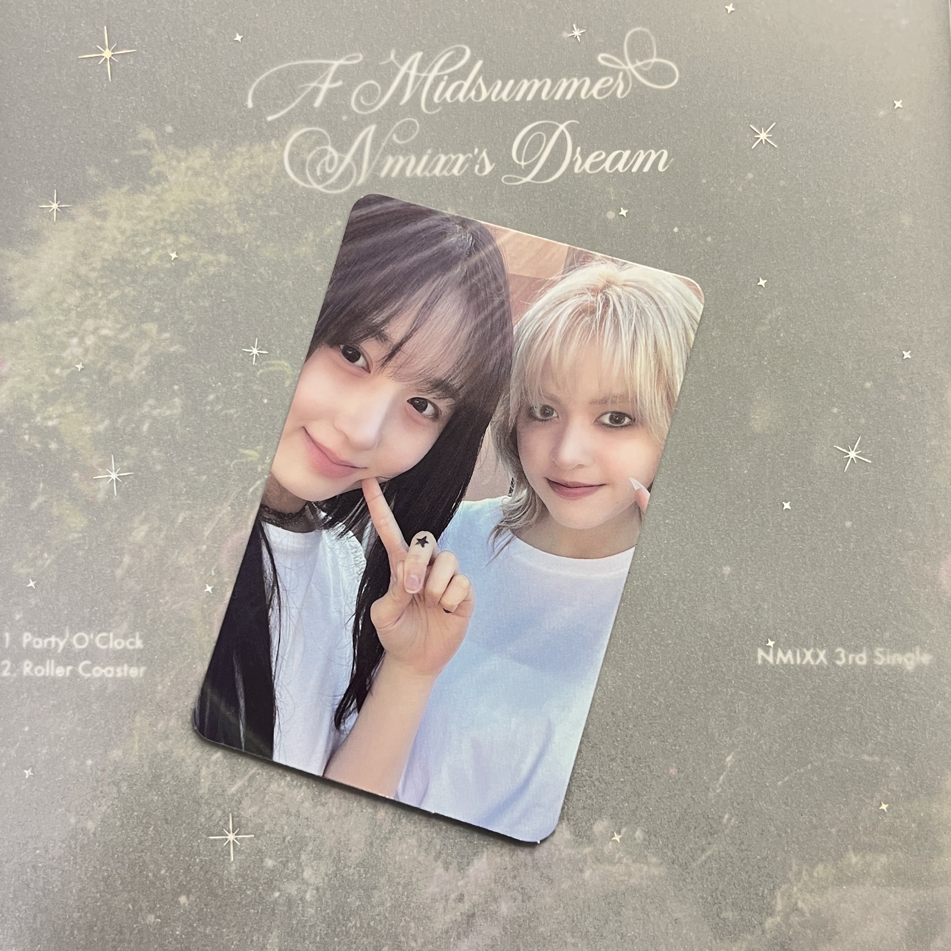 🐰Stick out 莉嫄雙人專卡（白）