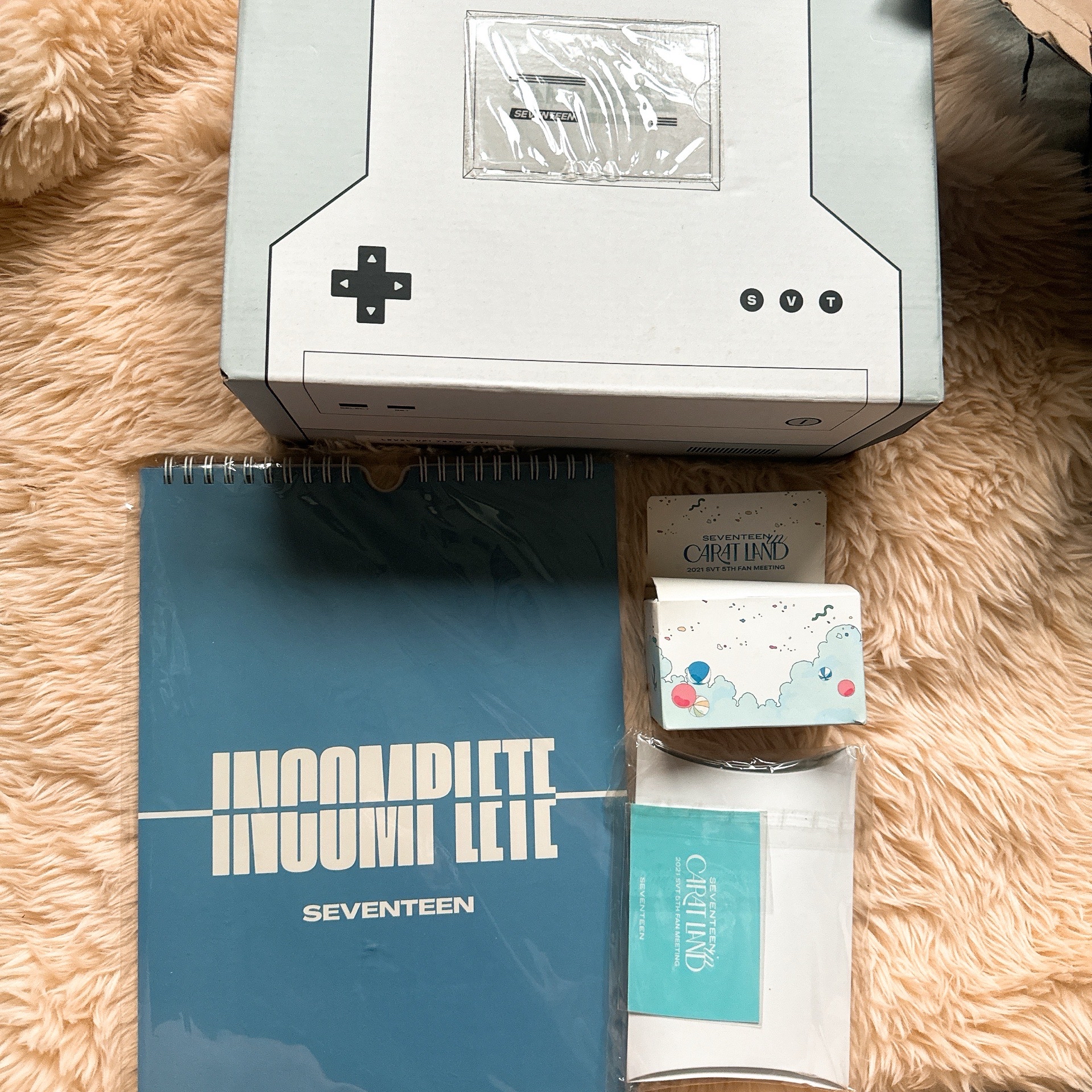 Seventeen 七期會員禮+掛報+紙膠帶+卡夾
