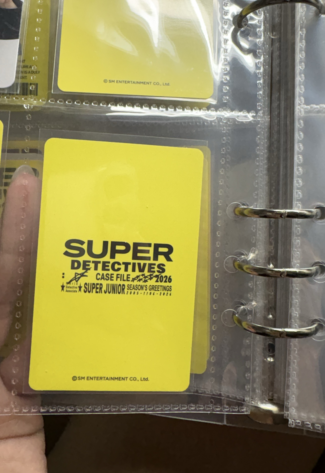 神童年曆sm 特典卡