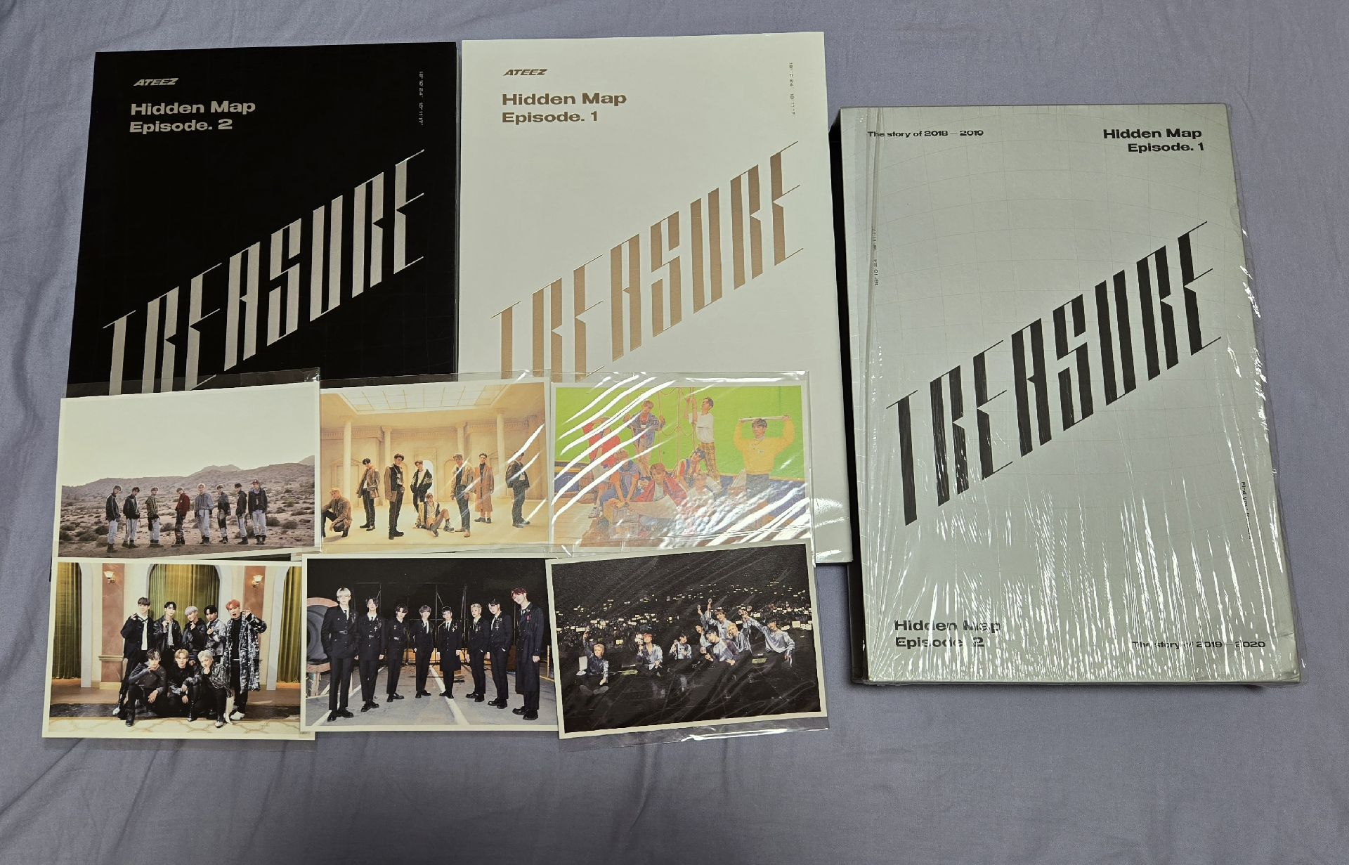 ATEEZ 寫真書 Hidden Map 回憶錄 Package