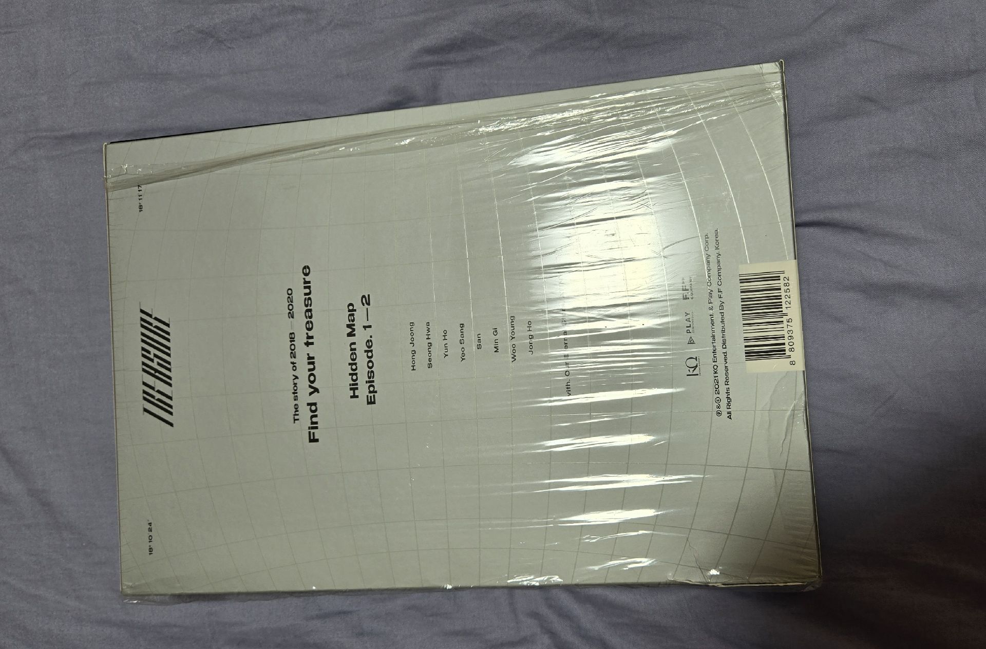 ATEEZ 寫真書 Hidden Map 回憶錄 Package