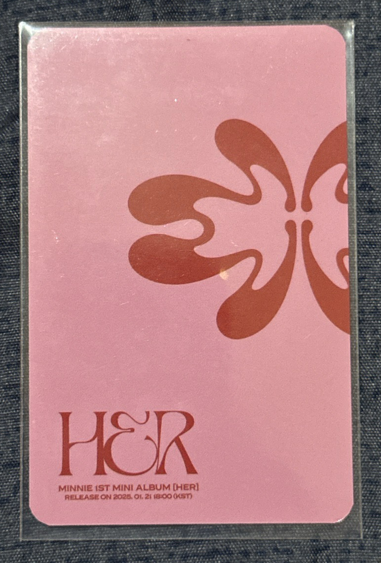 Minnie《HER》米妮solo 飯迷fanme 3.0 線上簽售