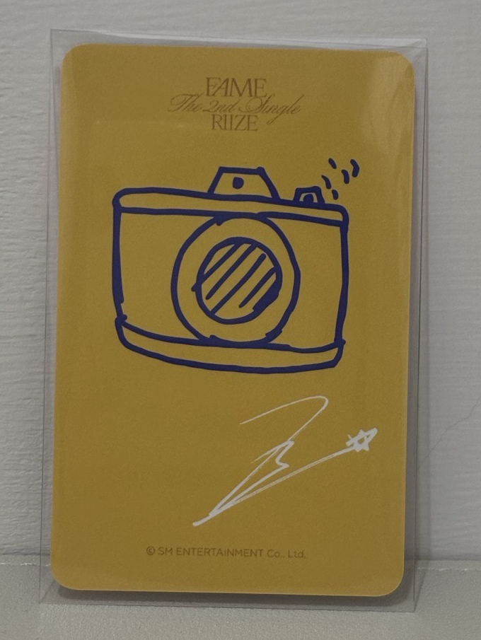 Riize Wonbin 香港簽售卡（直出）