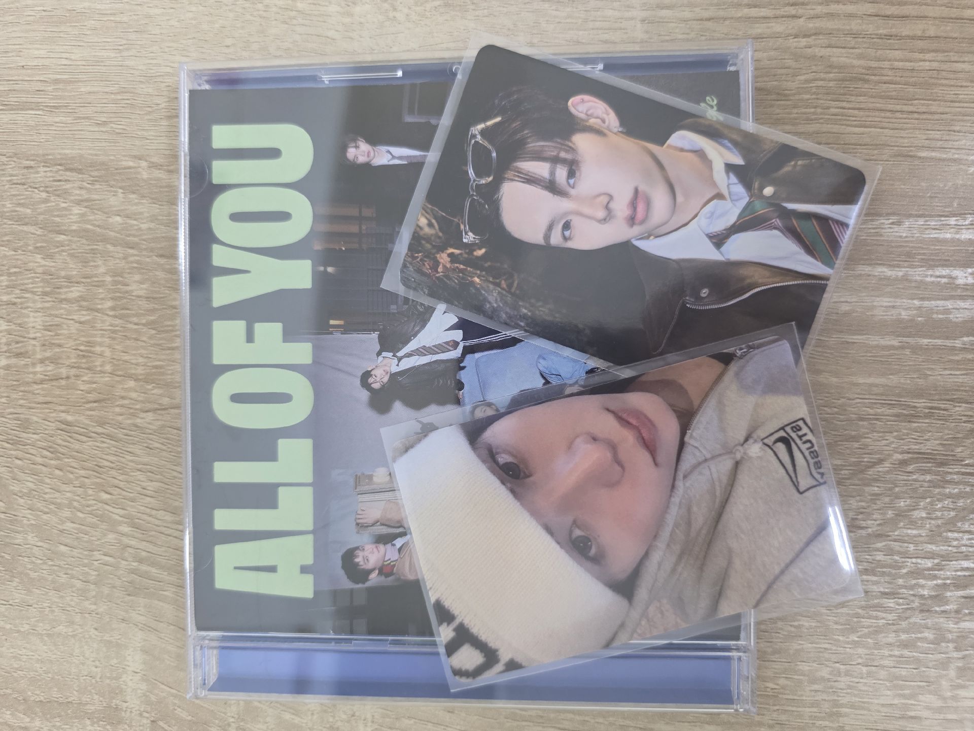 All of you 專輯 通常盤+2張醬卡