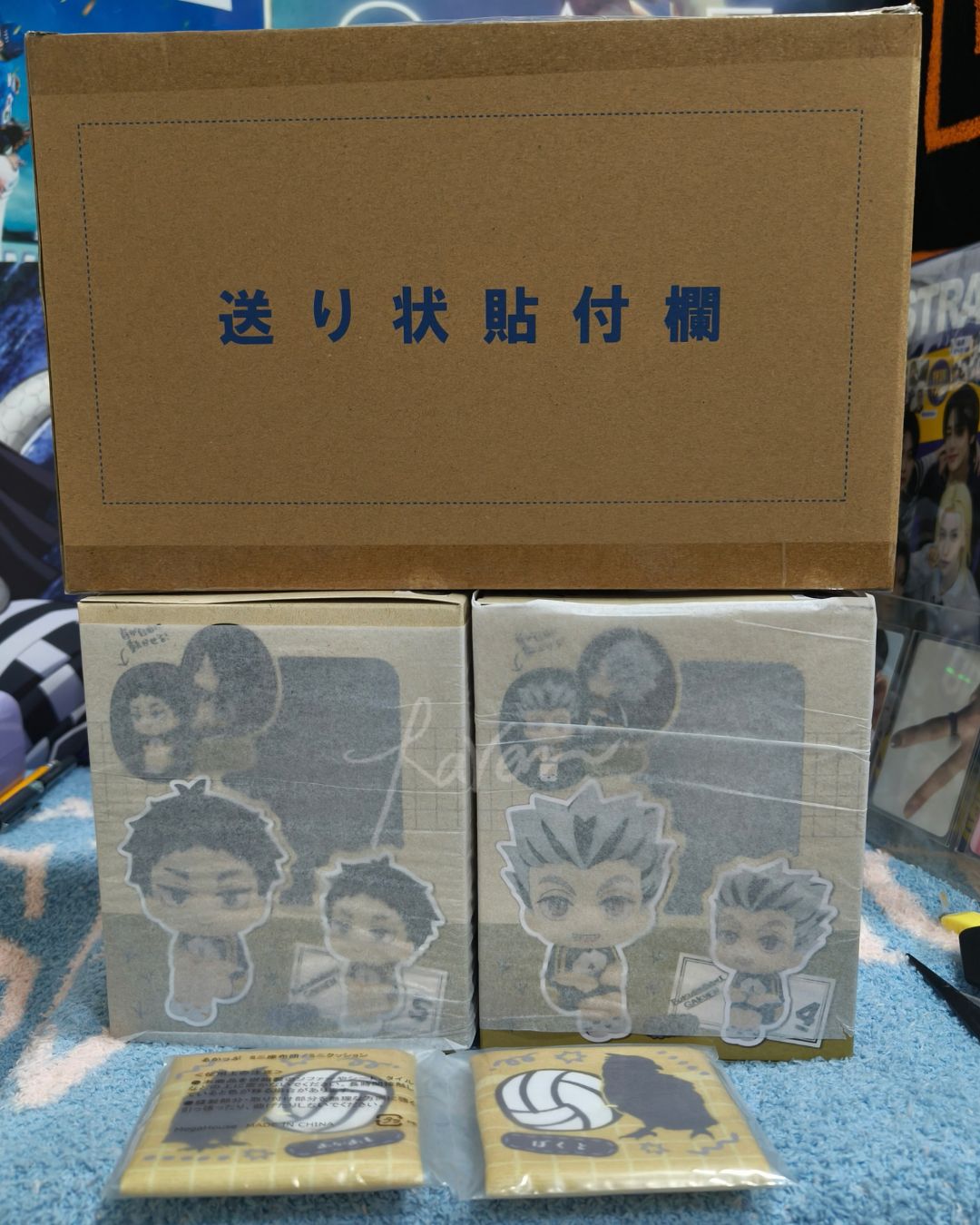 木兔&赤葦lookup 抬頭娃 制服款✨有特典坐墊 套組 全新未拆 排球少年