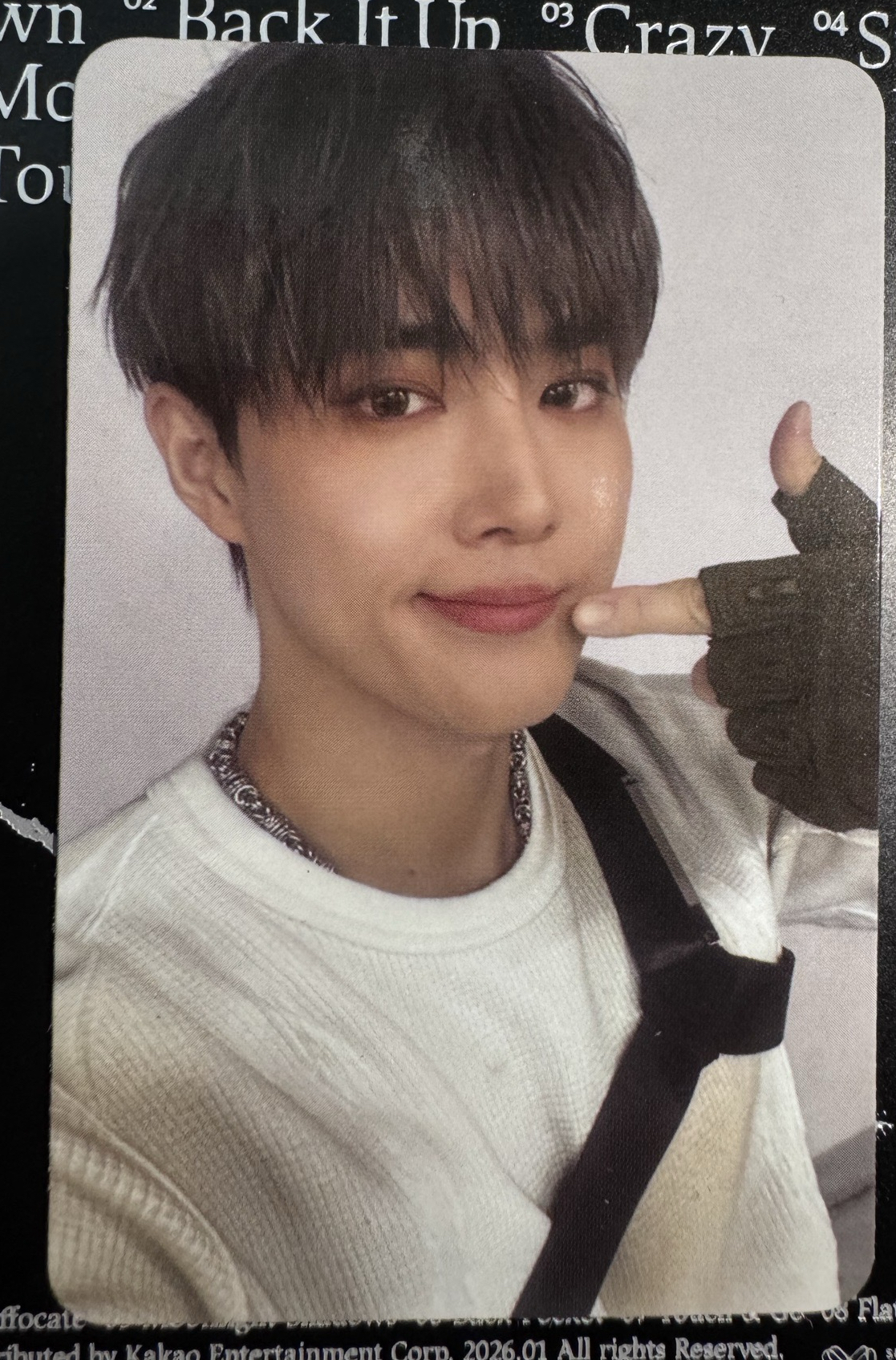 EXO REVERXE SUHO單封含專卡