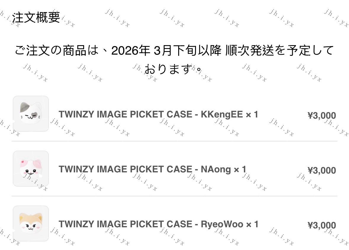 【預購代購】TWINZY扇套