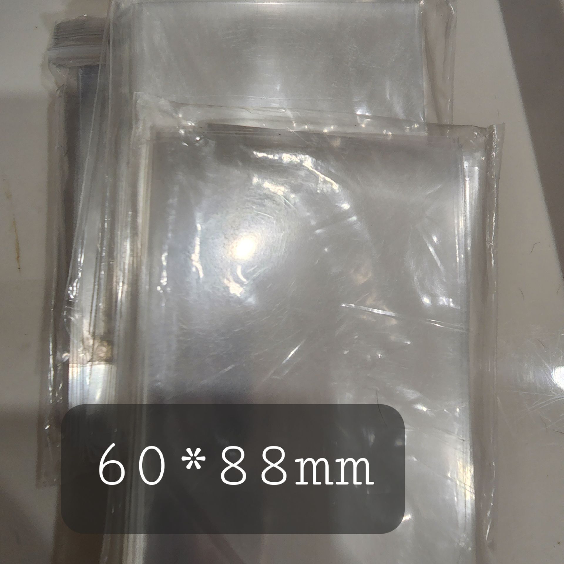 平口卡膜3包的價格，很薄大概只有10絲約150張再送30張到手180張