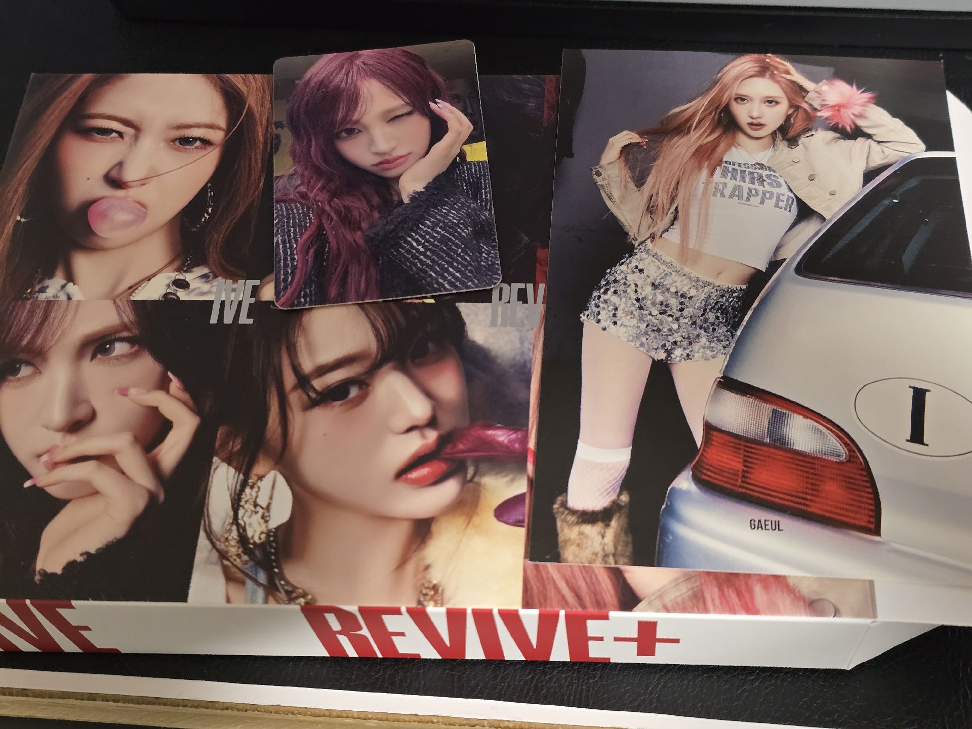 IVE 正規二專 秋天明信片 liz小卡 全專 challengers版