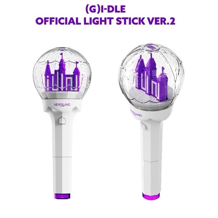全新 I-DLE二代官方手燈🏰💜