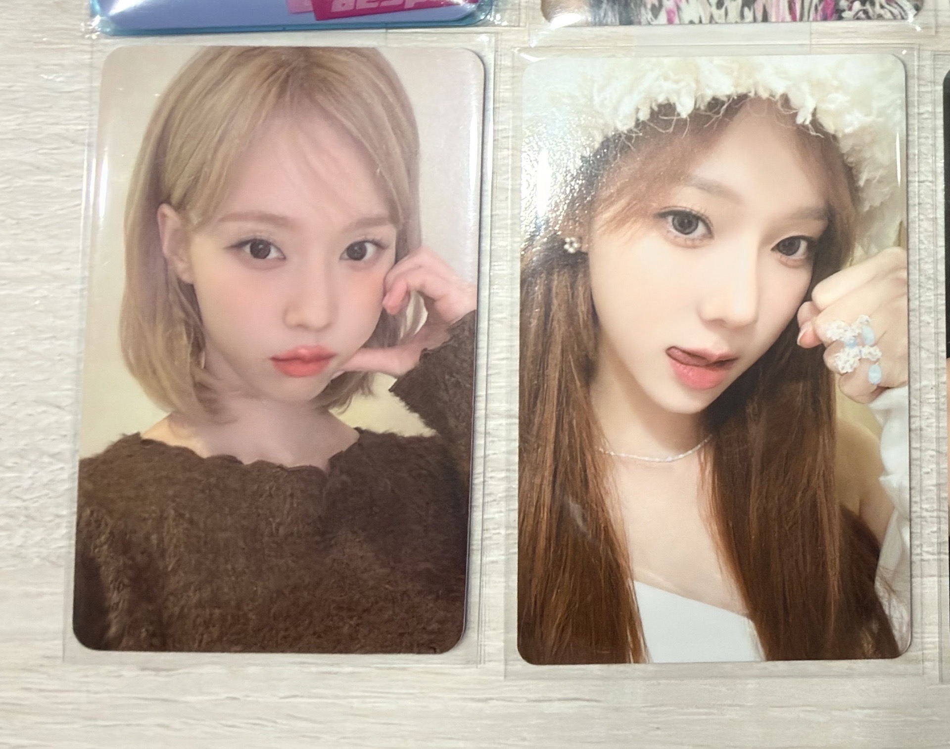 aespa 雪帽冬 sr星河簽售 栗子冬