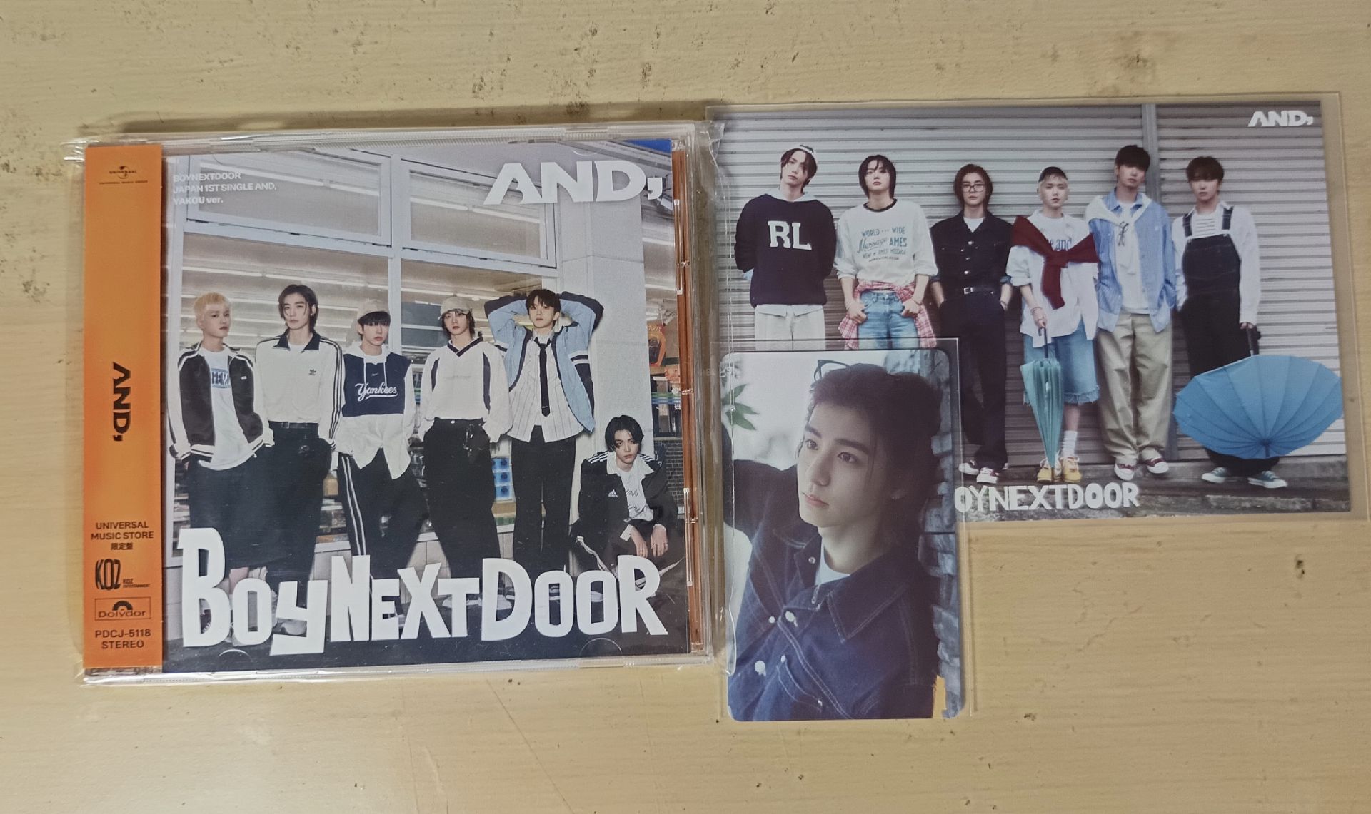 AND, 環球 限定盤 專輯