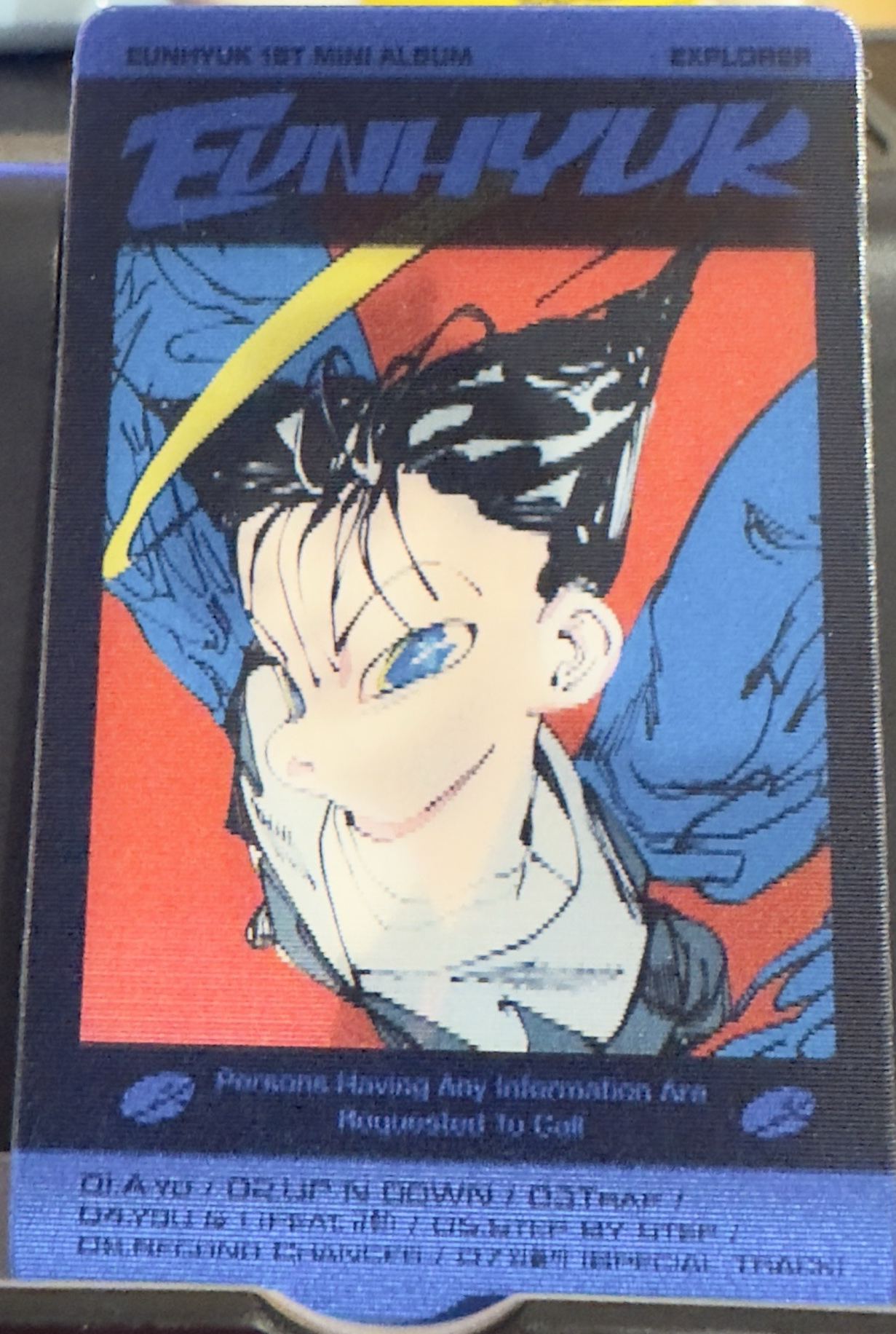 EUNHYUK-EXPLORER 變化卡