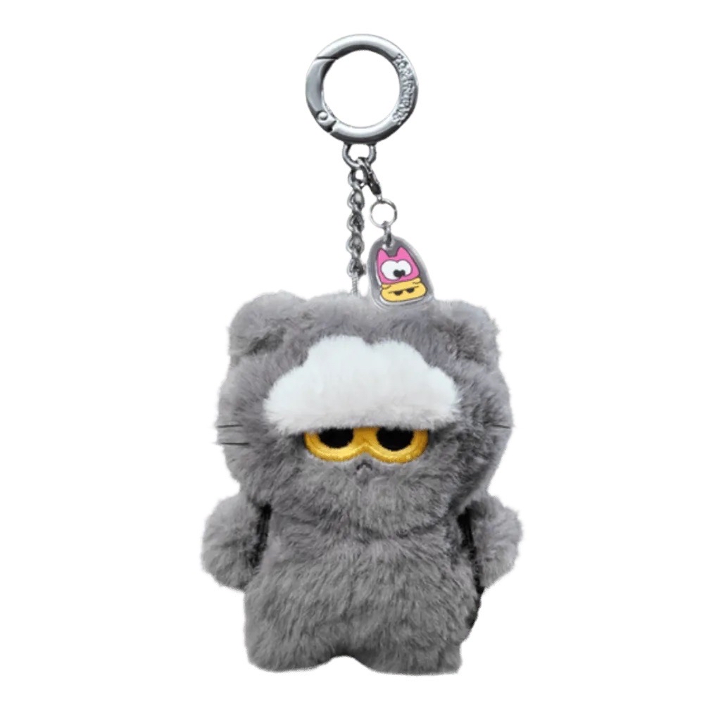 zoa 迷你毛絨公仔鑰匙圈