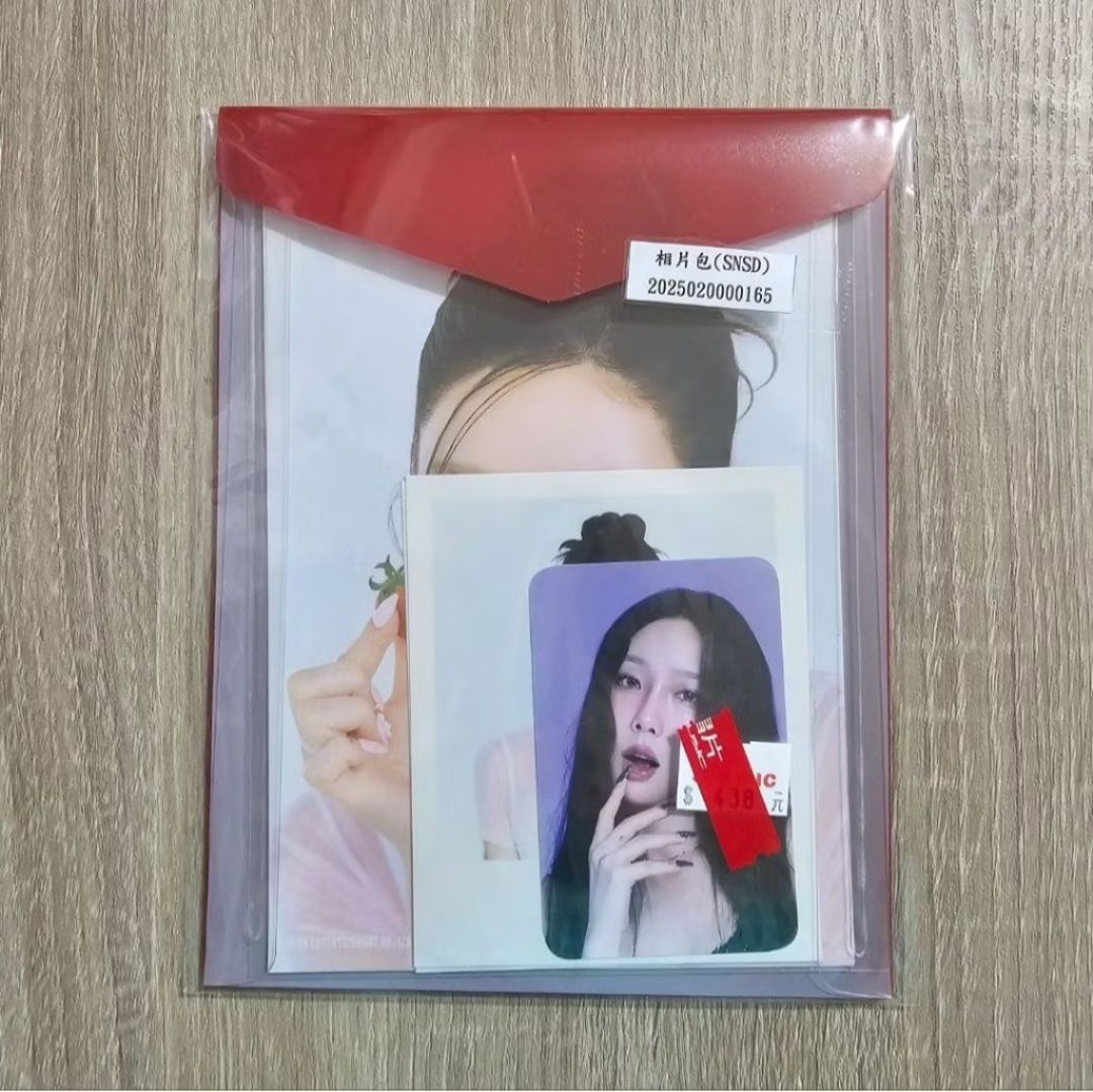 太妍 2025年曆後續 照片小卡組