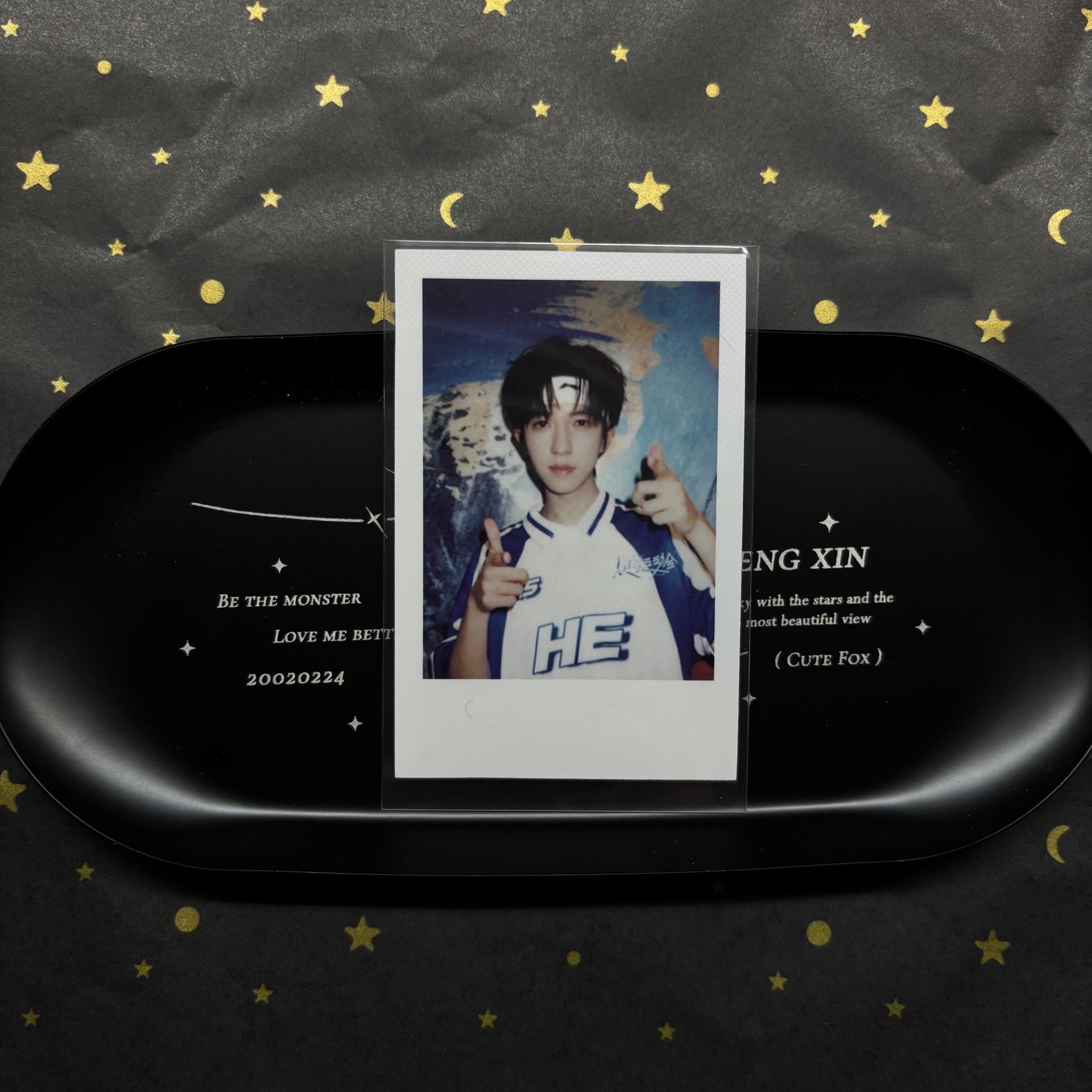 賀峻霖2024《夏日運動會》拍立得（卡背手寫）