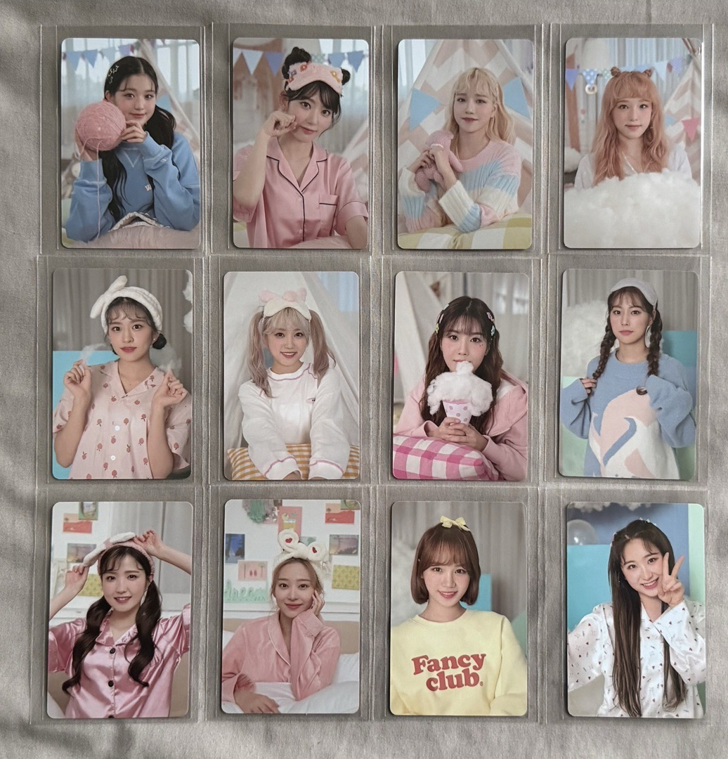 IZONE SECRET DIARY 睡衣版