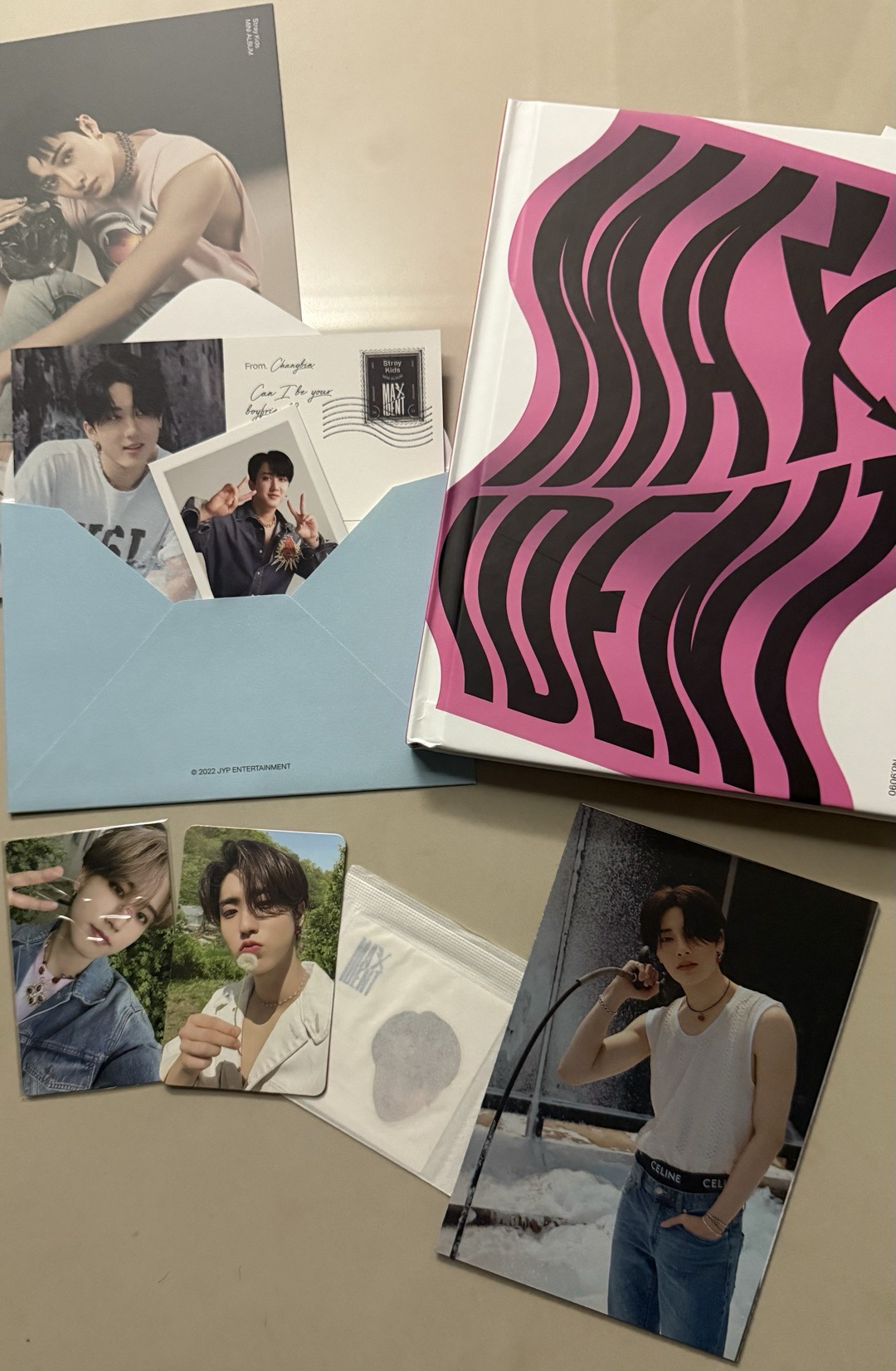 Maxident 全專+Han yes24特典卡