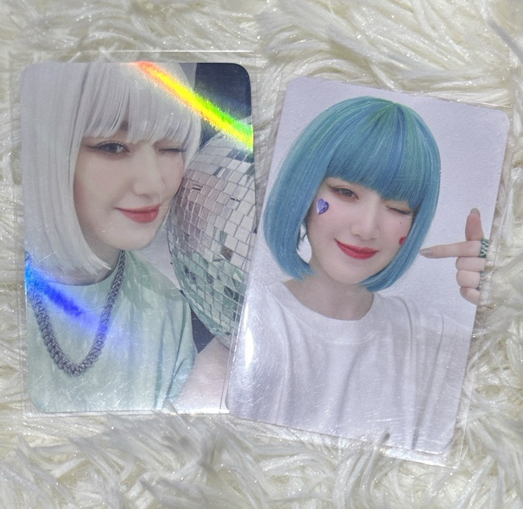 I-DLE 舒華 正規二 ms2.0 鏡面球/愛心貼紙