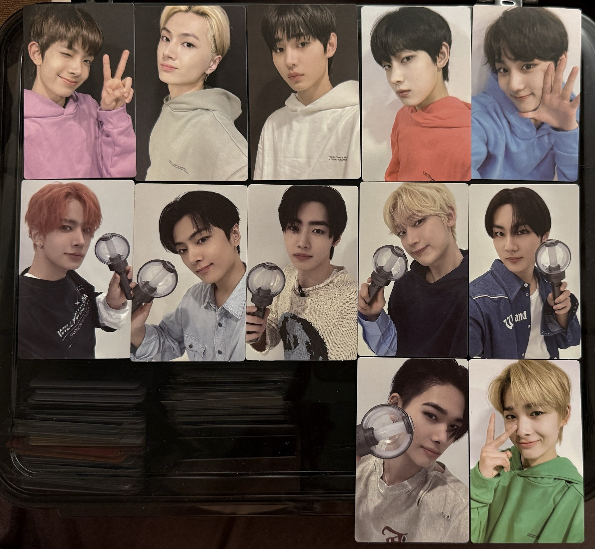 ENHYPEN 第一代 第二代 手燈卡