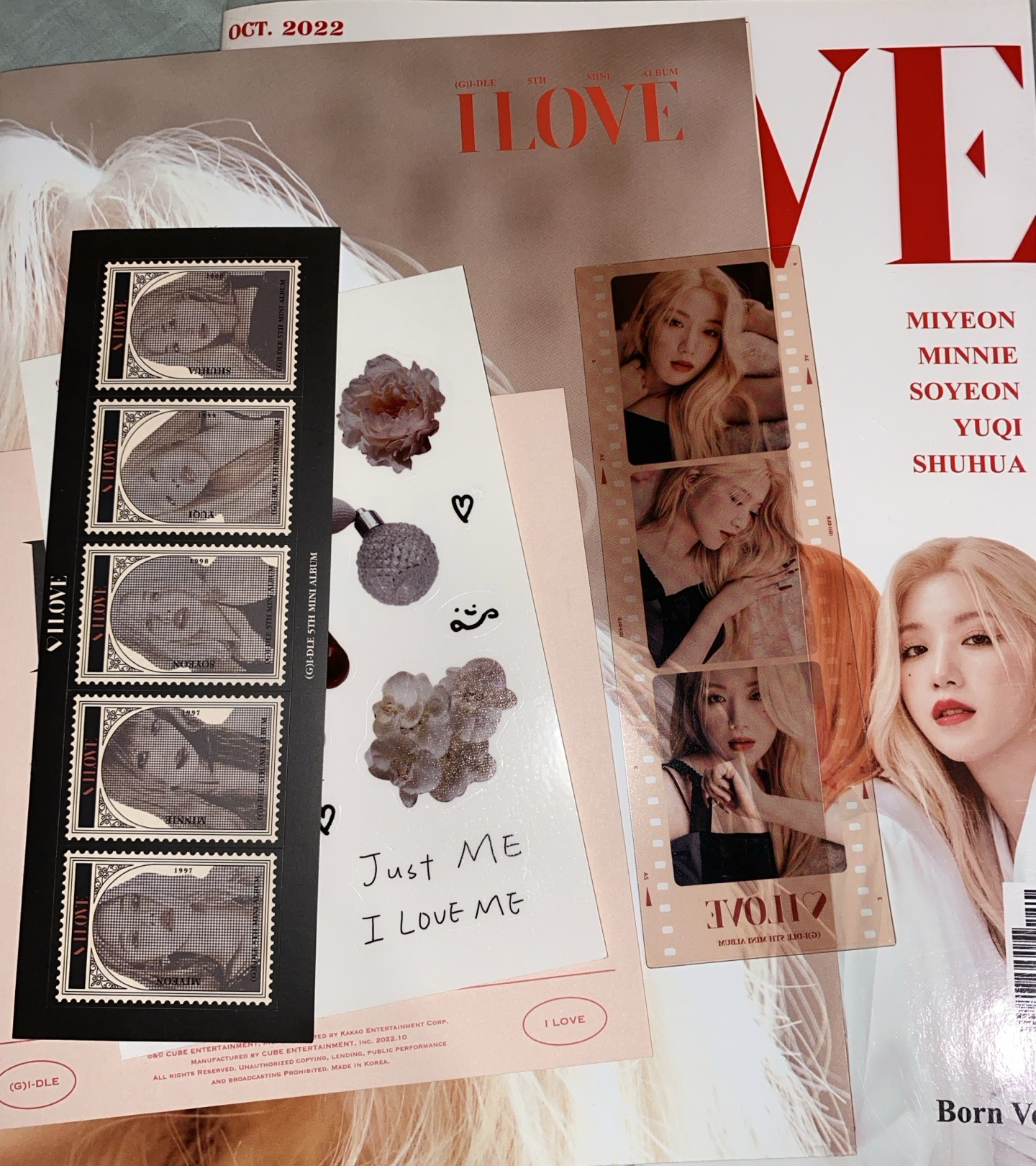 idle 迷五 I LOVE 已拆全專（缺小卡）