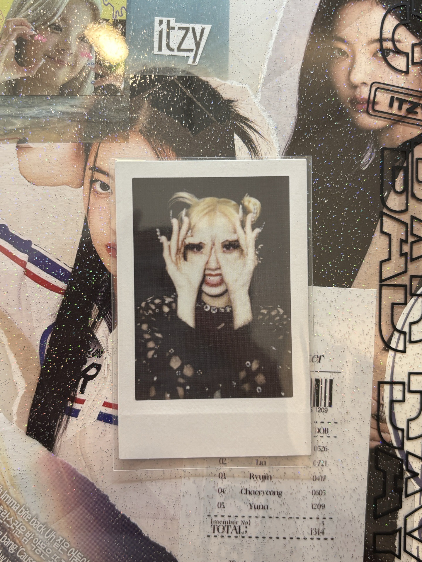 BLACKPINK BORN PINK專卡拍立得莎