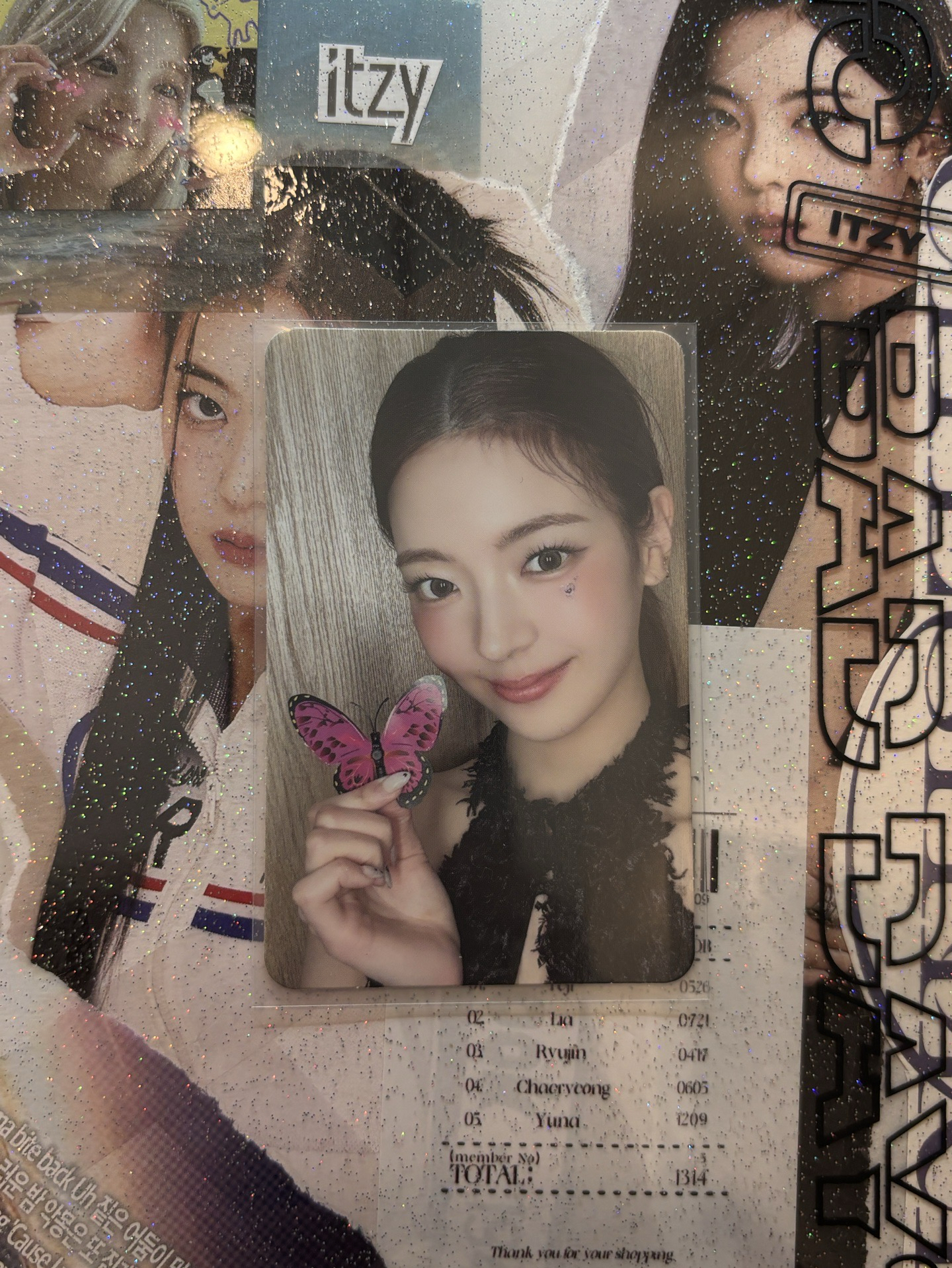 ITZY GOLD MS蝴蝶粒Lia