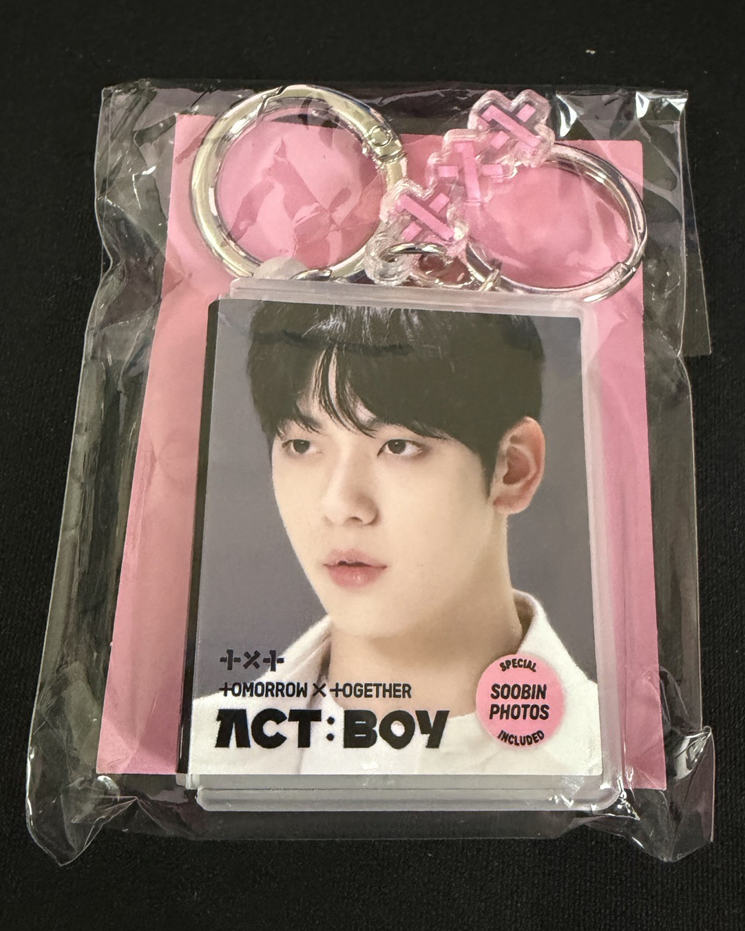 TXT MOA CON 扭蛋 ACT:BOY 秀彬版 TXT DIGITAL CODE re:CAP