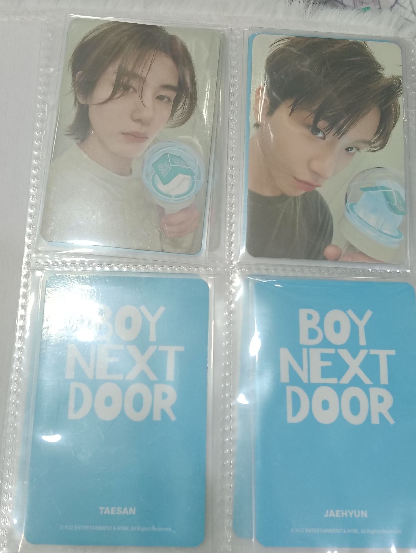 BOYNEXTDOOR手燈小卡