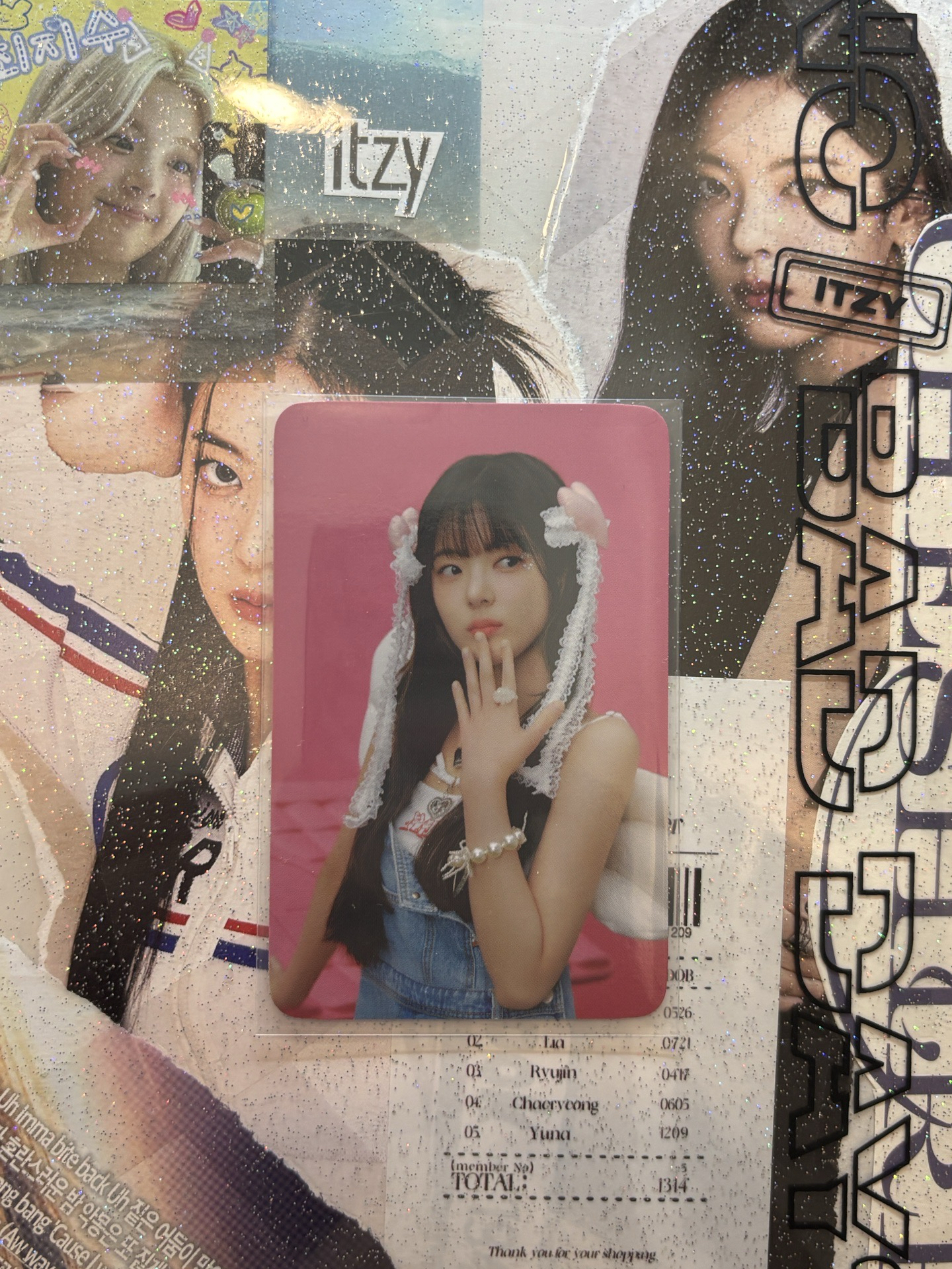 ITZY FM Random Cards Lia