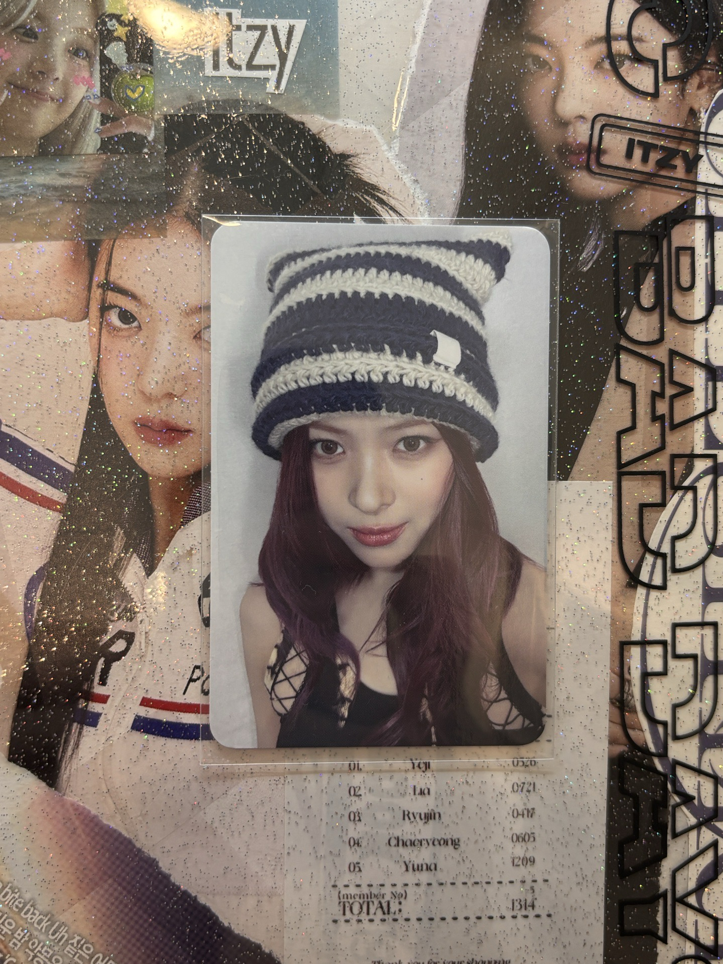 ITZY GWBG Ms 小貓帽留 Ryujin