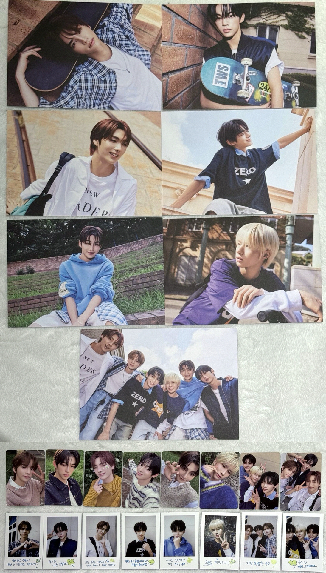 2025年曆 明信片、小卡組