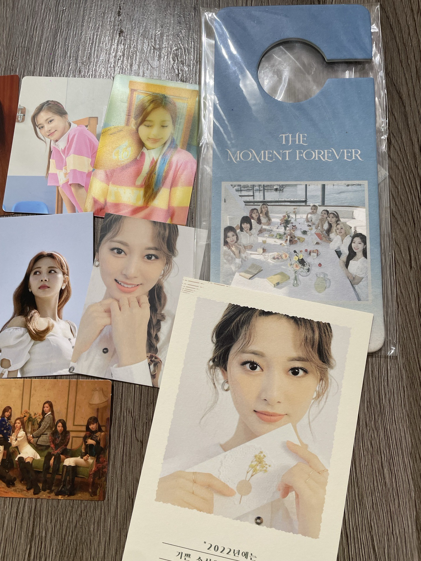 Twice 2018-2022子瑜年曆卡組