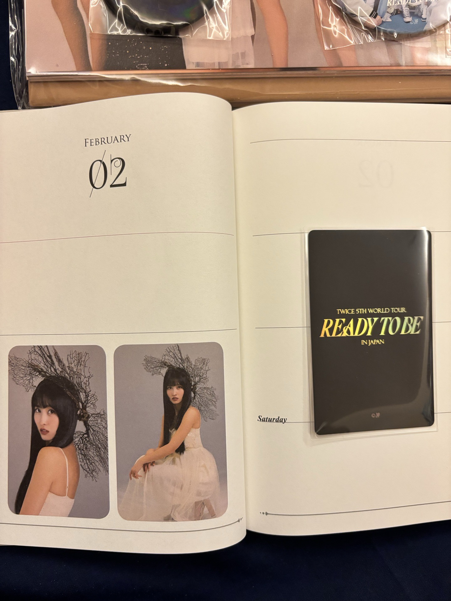 2020年曆、筆記本（封面有損）、MOMO五巡會員禮卡、RTB掛牌·掛繩·徽章