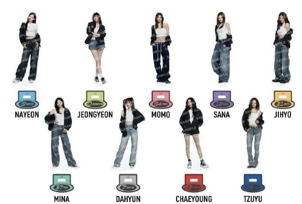 第一批次｜TWICE 新國立 成員立牌 