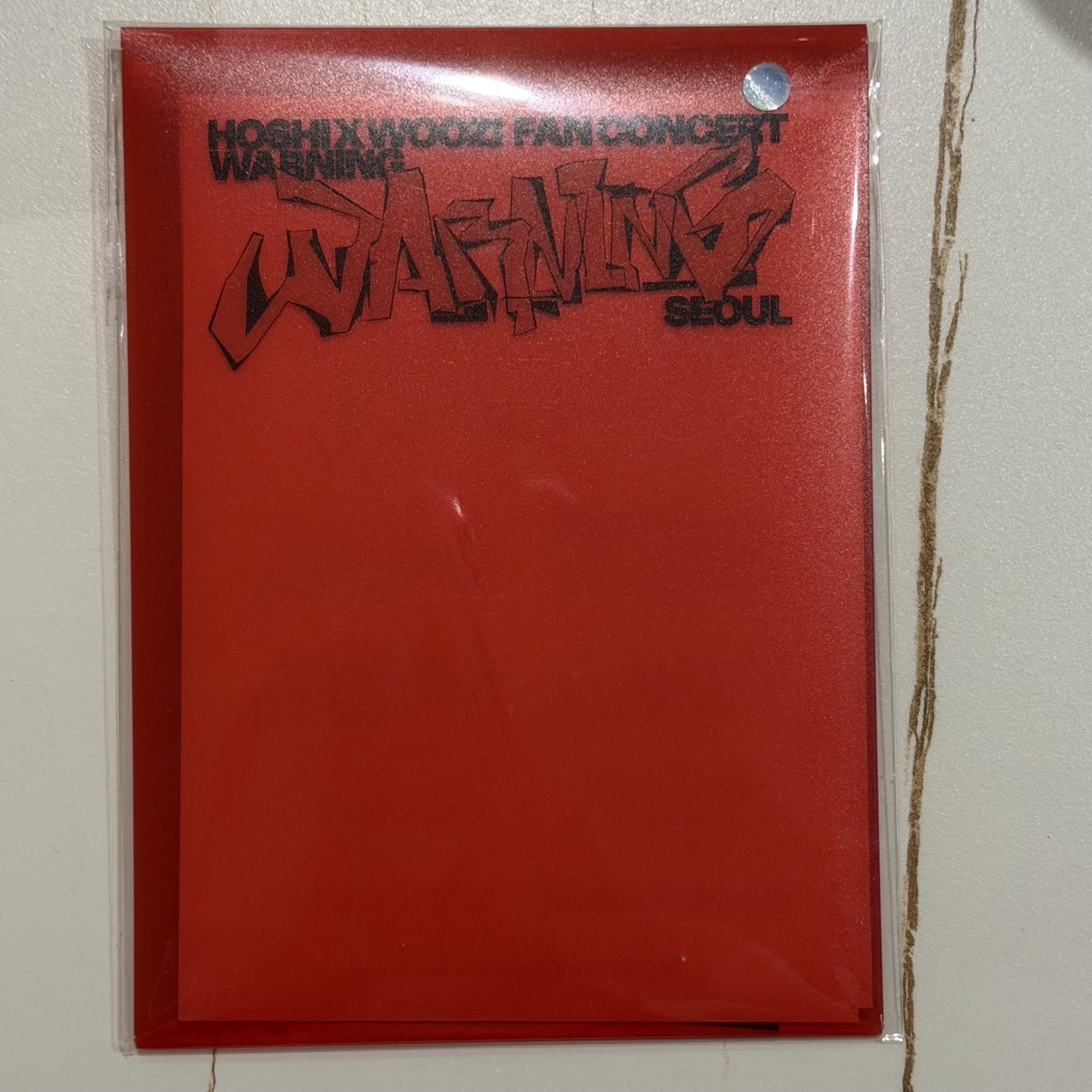 HxW WARNING 首爾場票卡組 