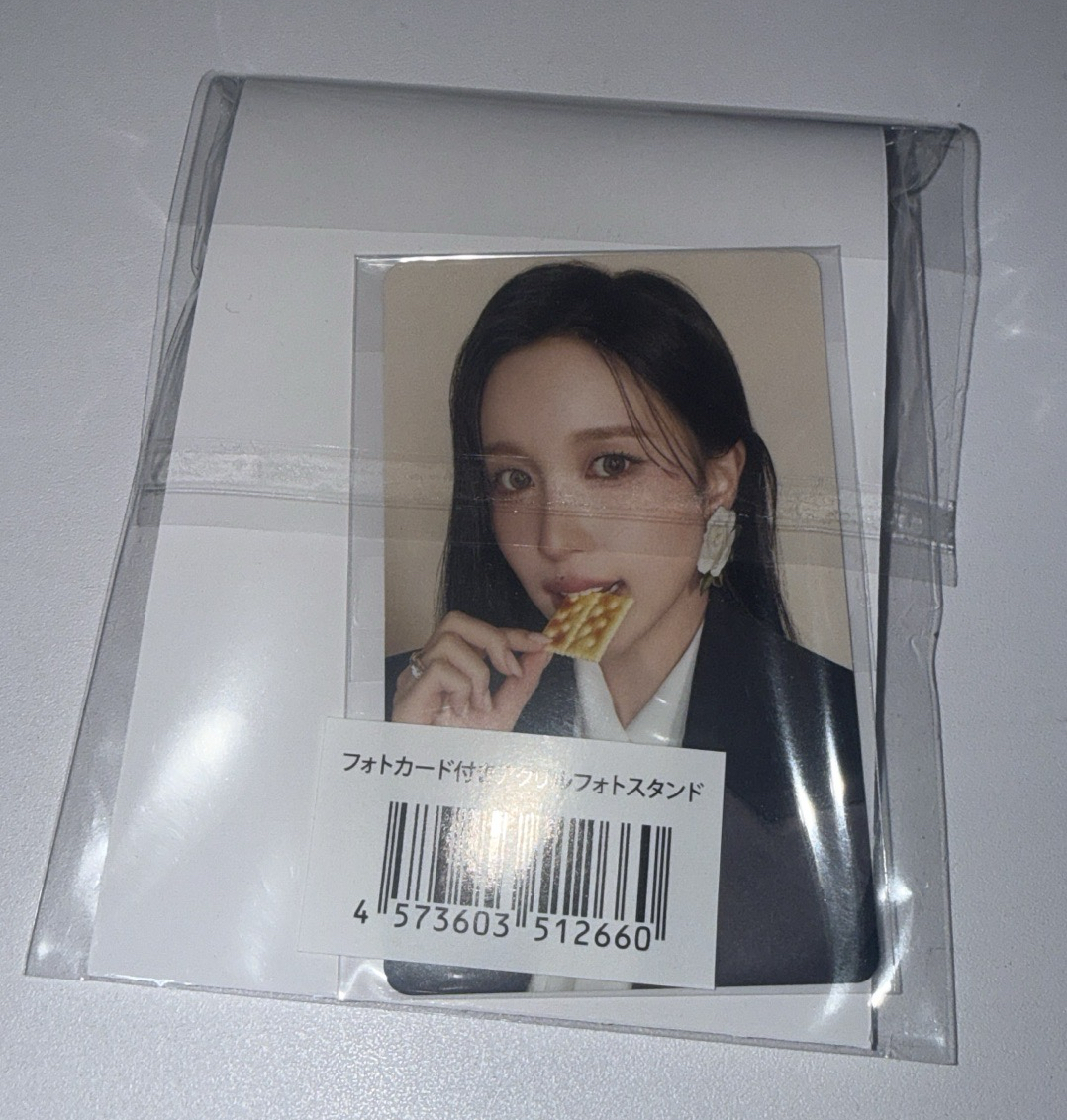 正規一 JYP JAPAN MINA 特典卡 